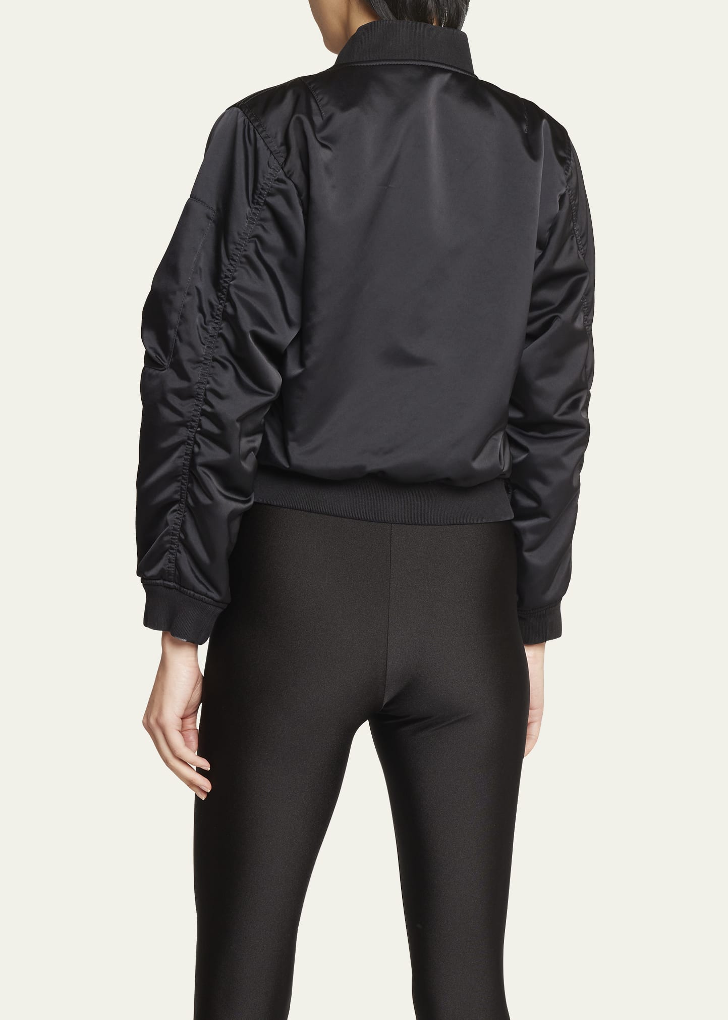 ジャケット・アウター balenciaga Incognito Bomber Incognito hooded bomber jacket in black - Balenciaga | Mytheresa