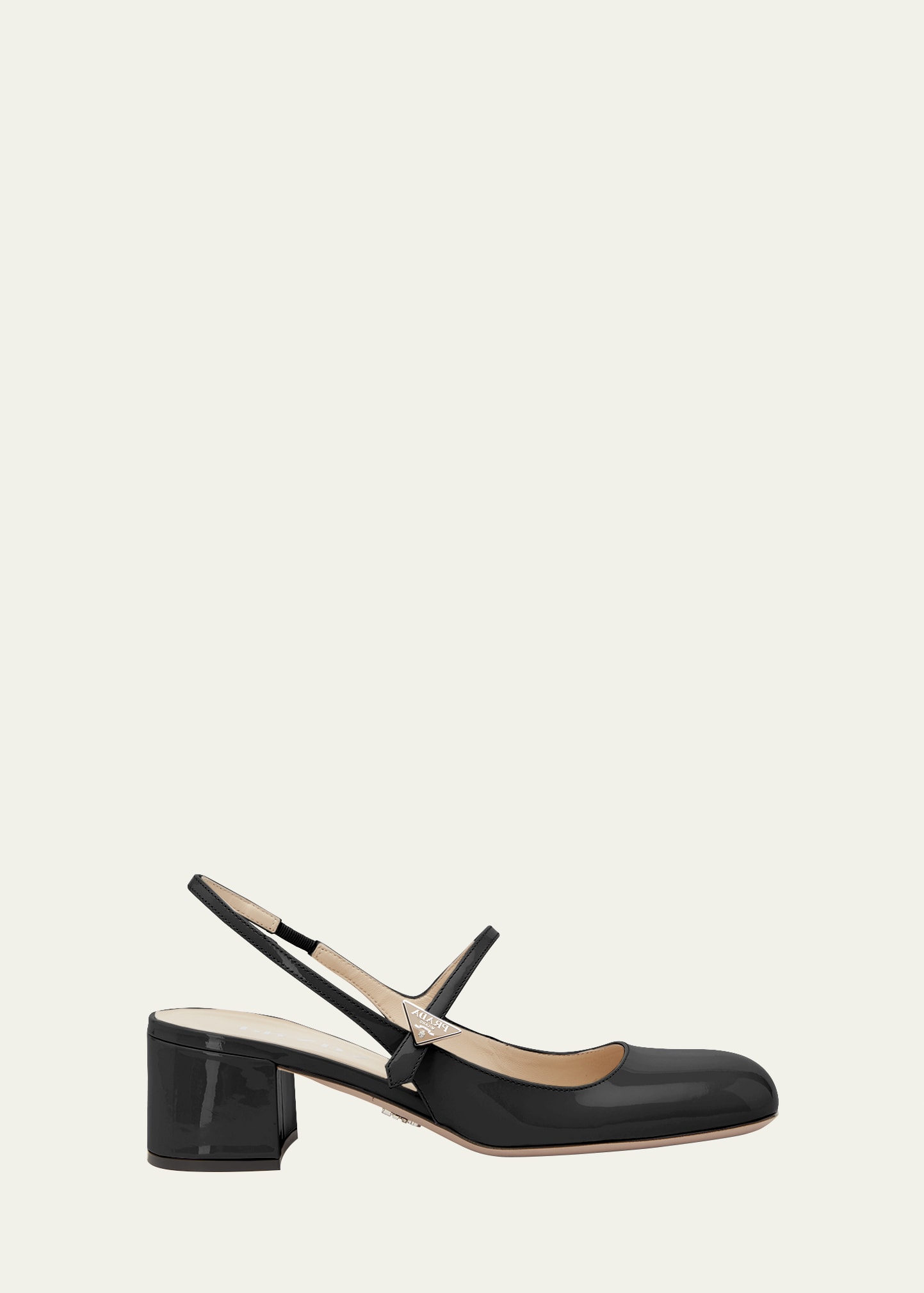 Prada Patent Mary Jane Slingback Pumps - Bergdorf Goodman