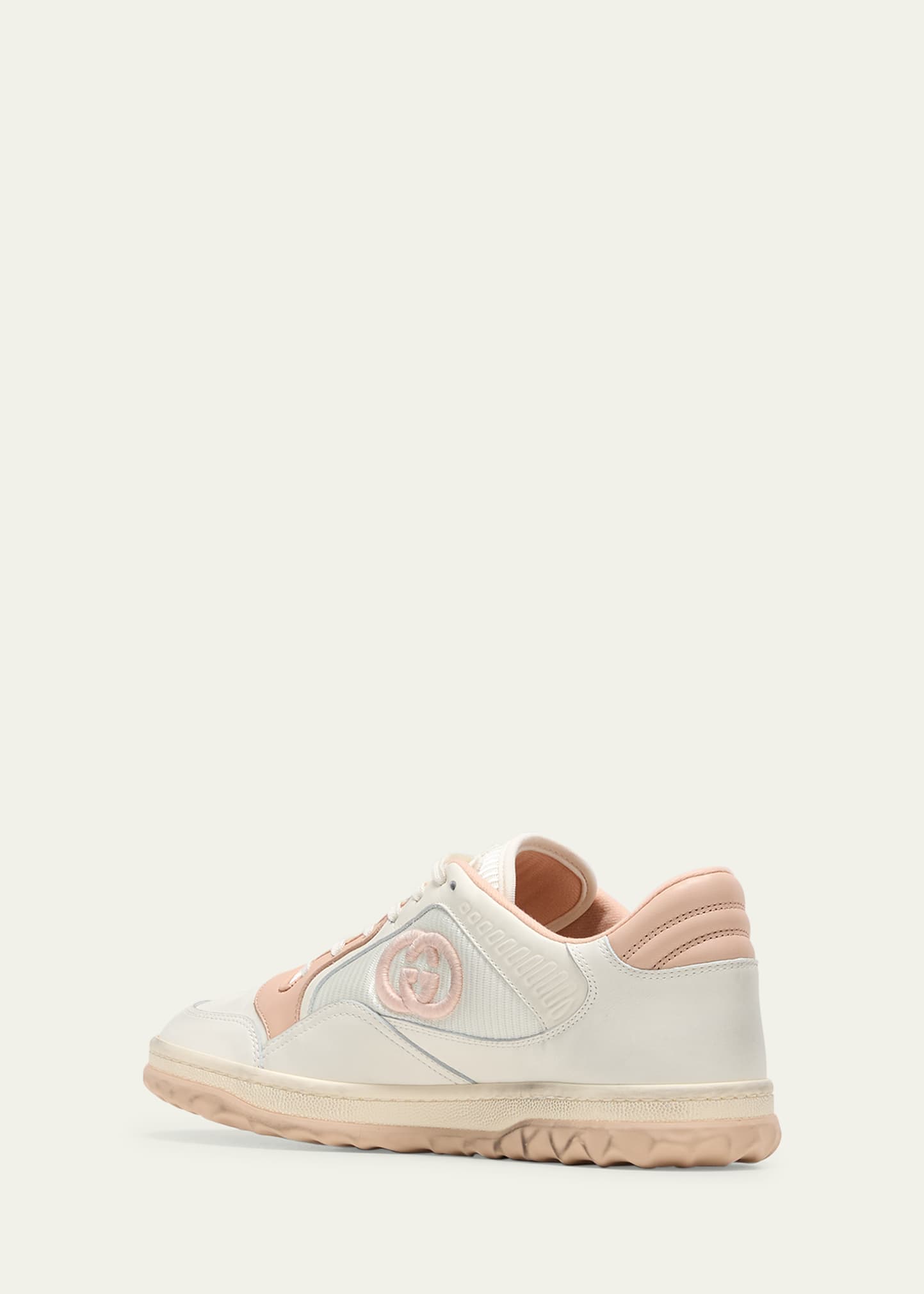 Gucci Bicolor Leather Low-Top Sneakers - Bergdorf Goodman