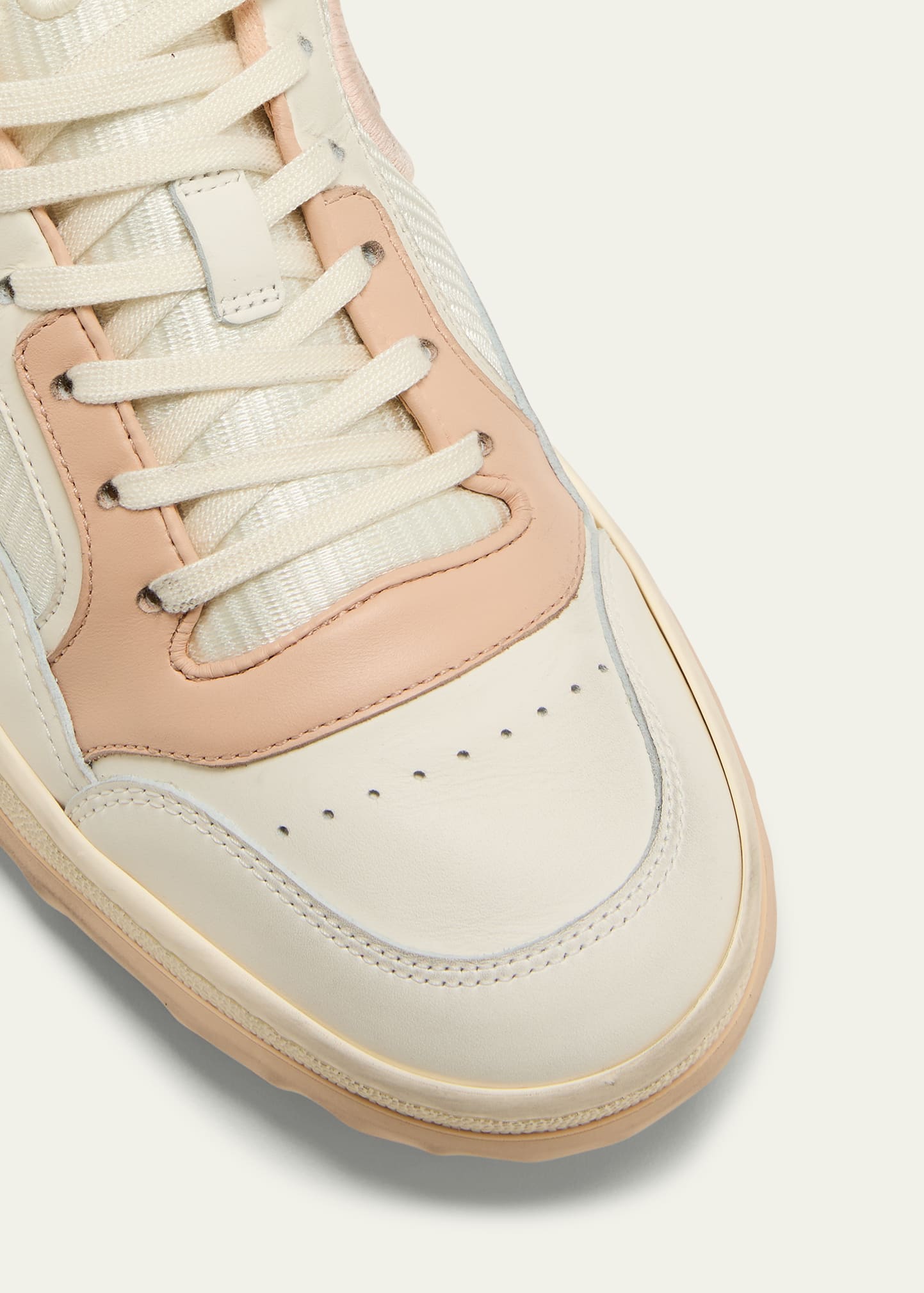 Gucci Bicolor Leather Low-Top Sneakers - Bergdorf Goodman