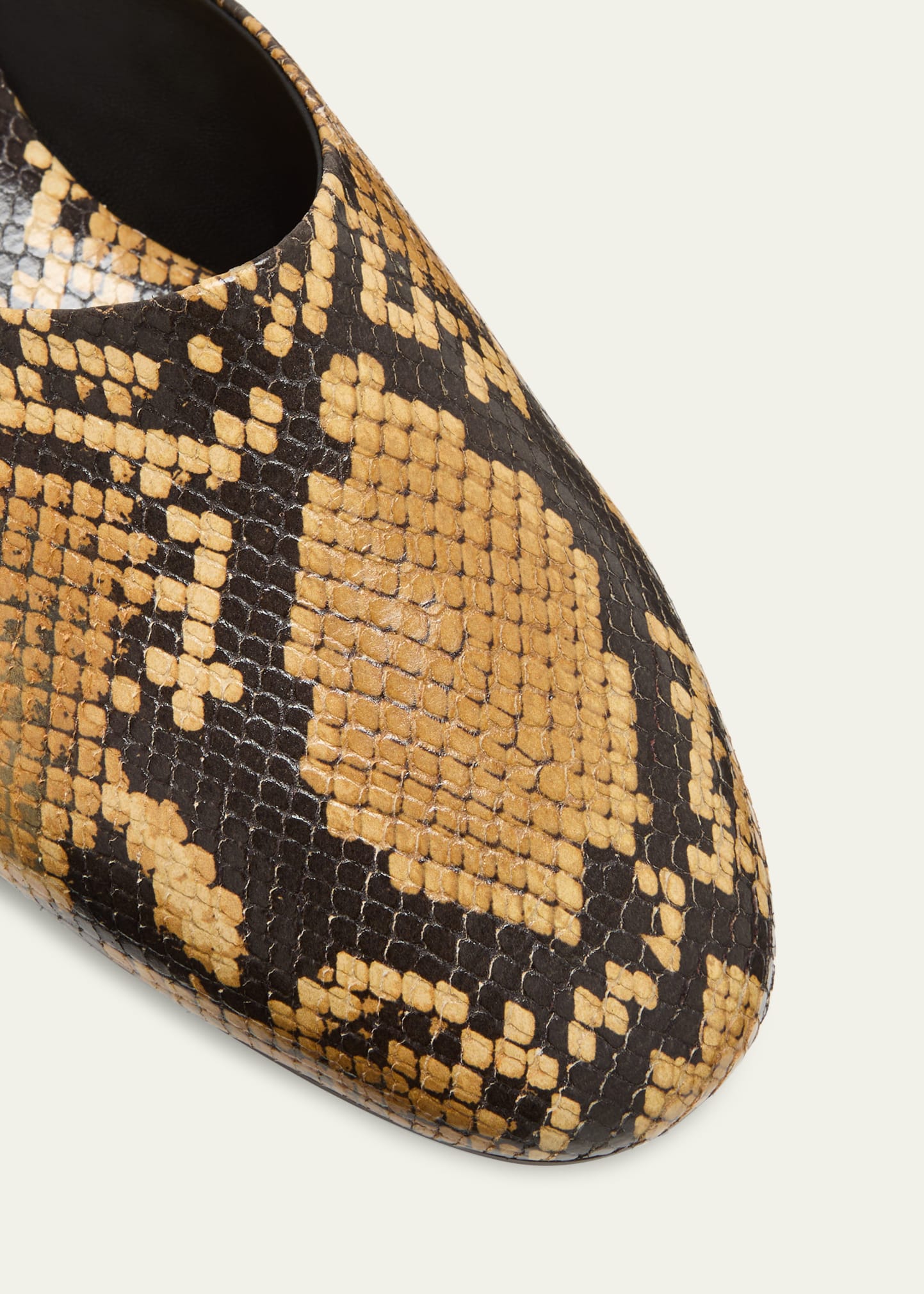 Bally Men's Glebb Snake-Print Leather Slippers - Bergdorf