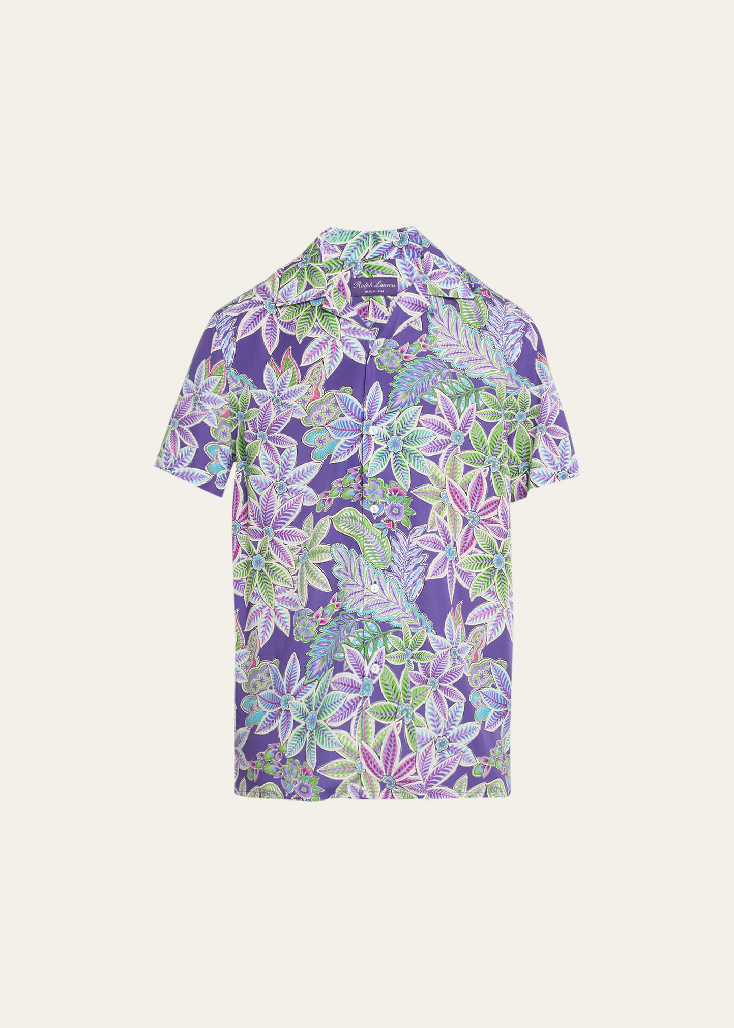 Purple store camp shirt