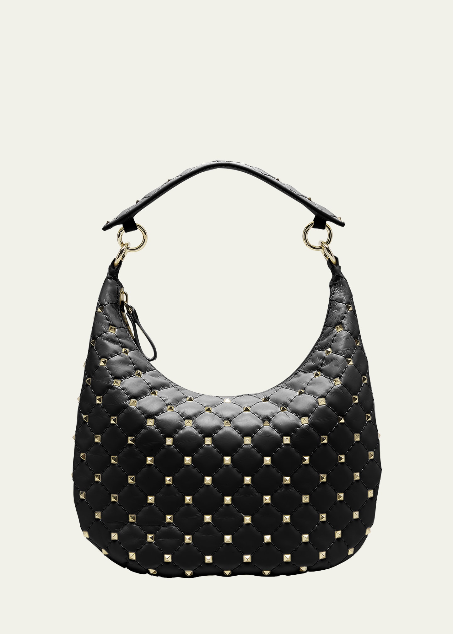 Studded discount hobo bag