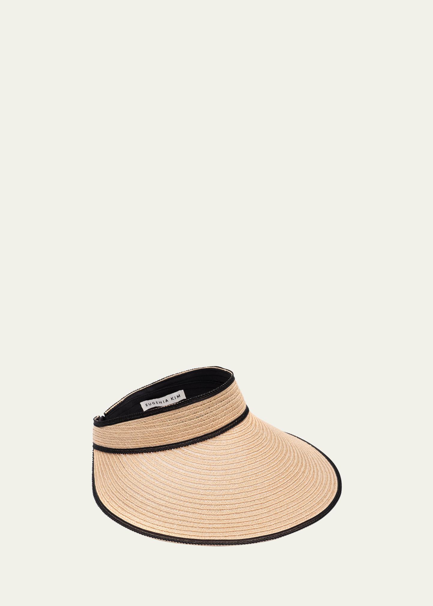 Eugenia Kim Trixie Rollable Hemp Visor - Bergdorf Goodman display picture 1
