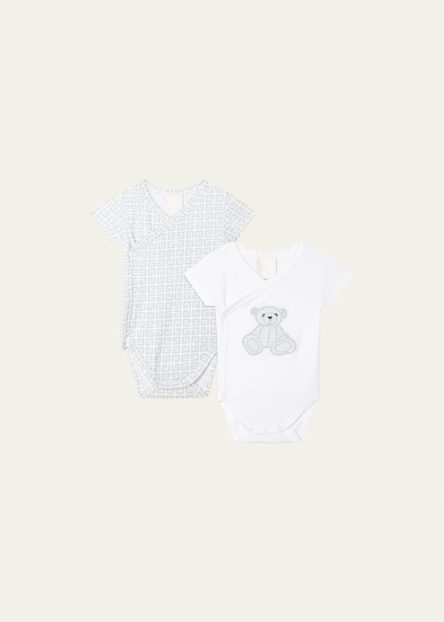 Givenchy Girl's Set Of 2 Bodysuits, Size Newborn-18M - Bergdorf Goodman