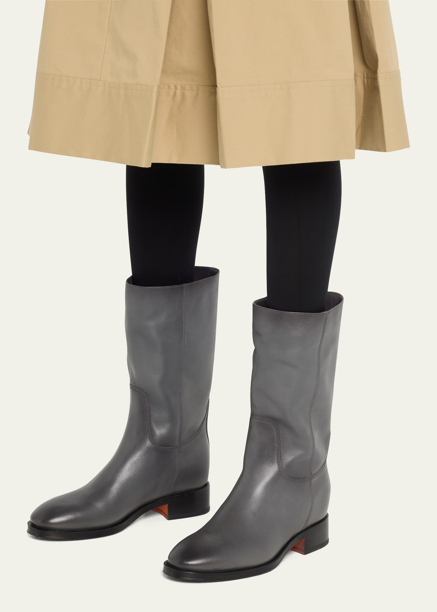 ミドルブーツ SANTONI Women Boots WTMN71154HI2NMGD N01 BLACK uploading-1345170-jpg20220819-