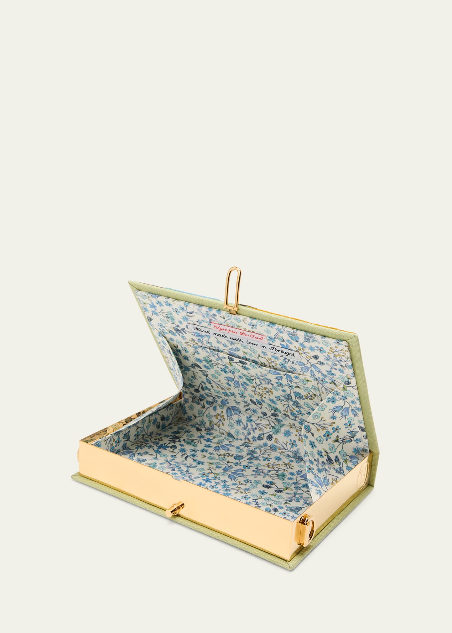 Olympia Le-Tan Blue Ballerinas Degas Book Clutch Bag - Bergdorf