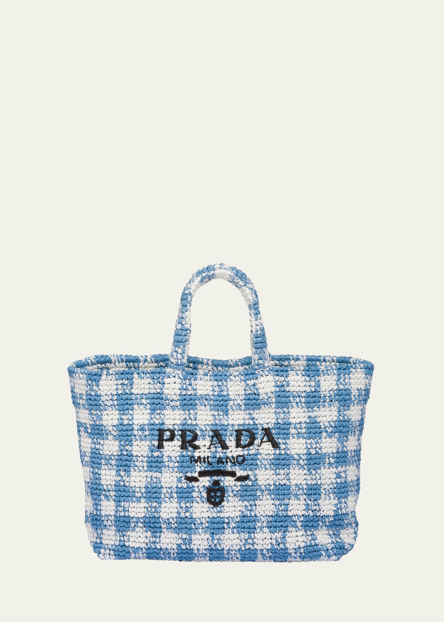 Prada, Bags, One Left New Prada Raffia Small Tote