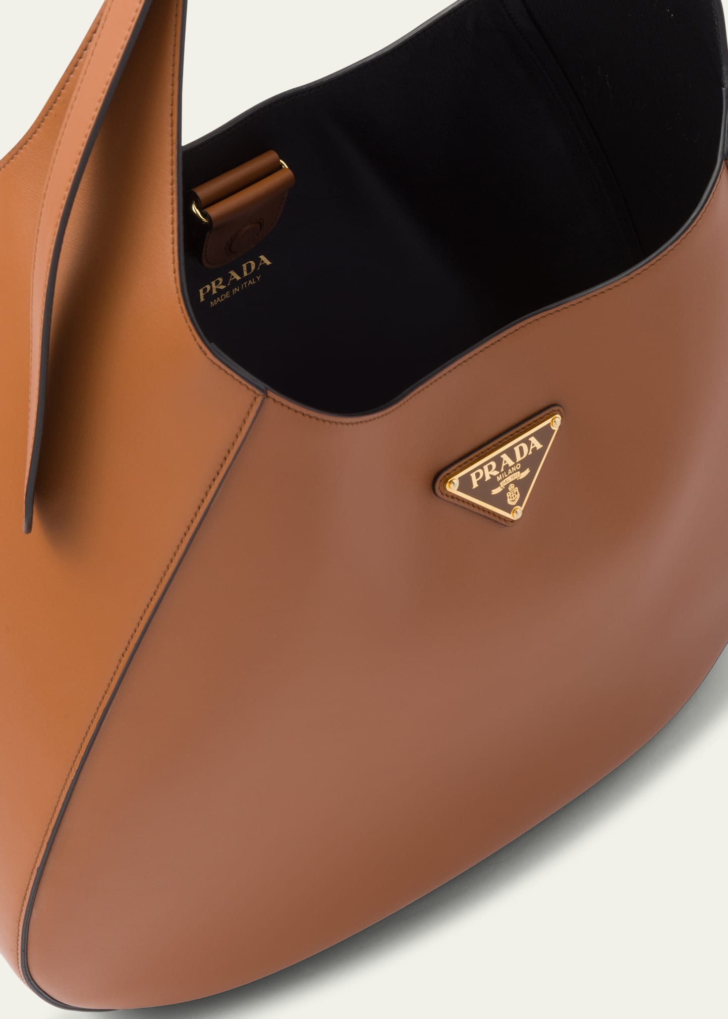 Prada City Maxi Leather Hobo Bag - Bergdorf Goodman