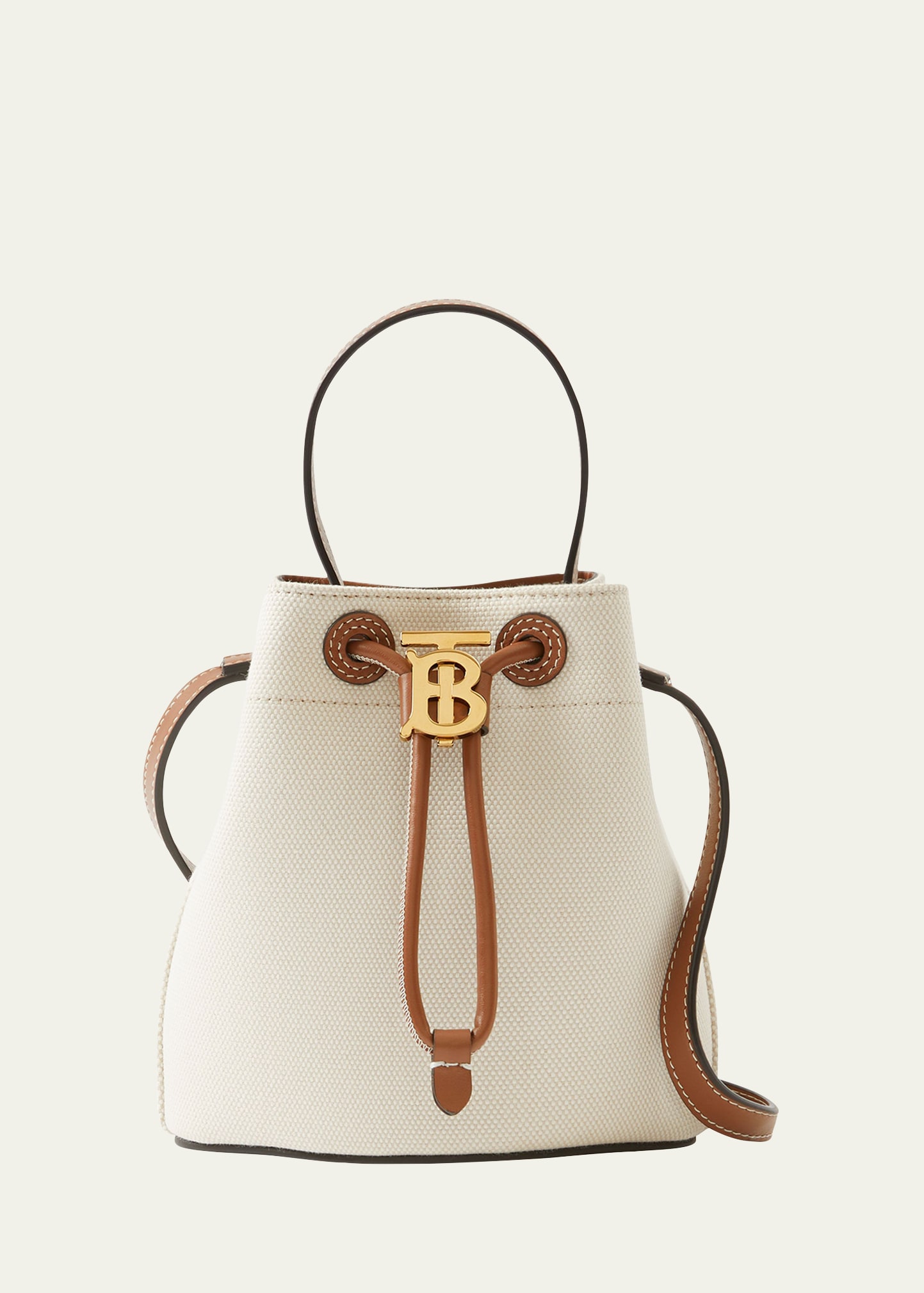 Burberry canvas bucket outlet bag