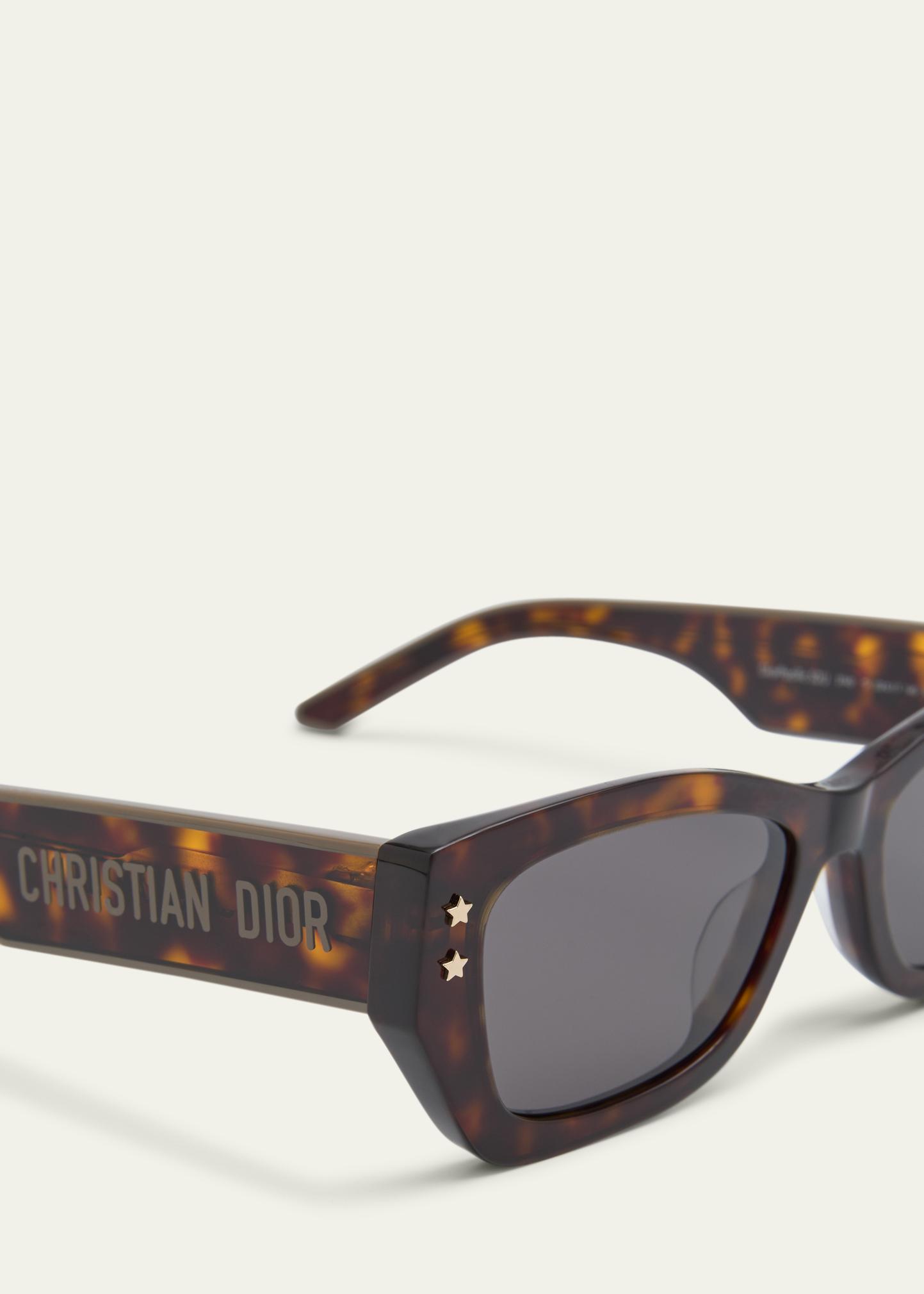 Nude/Beige DiorSignature S2U sunglasses Dior Signature B8U Cat Eye Sunglasses | Fashion Eyewear US main image 3