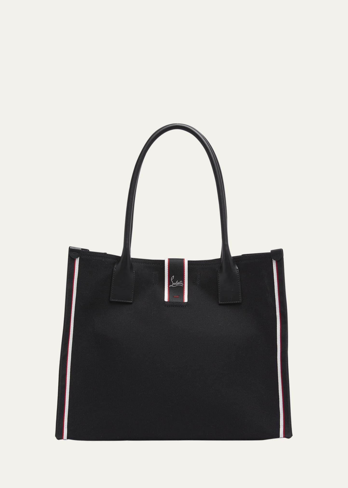 Christian Louboutin By My Side Small Canvas Tote Bag - Bergdorf