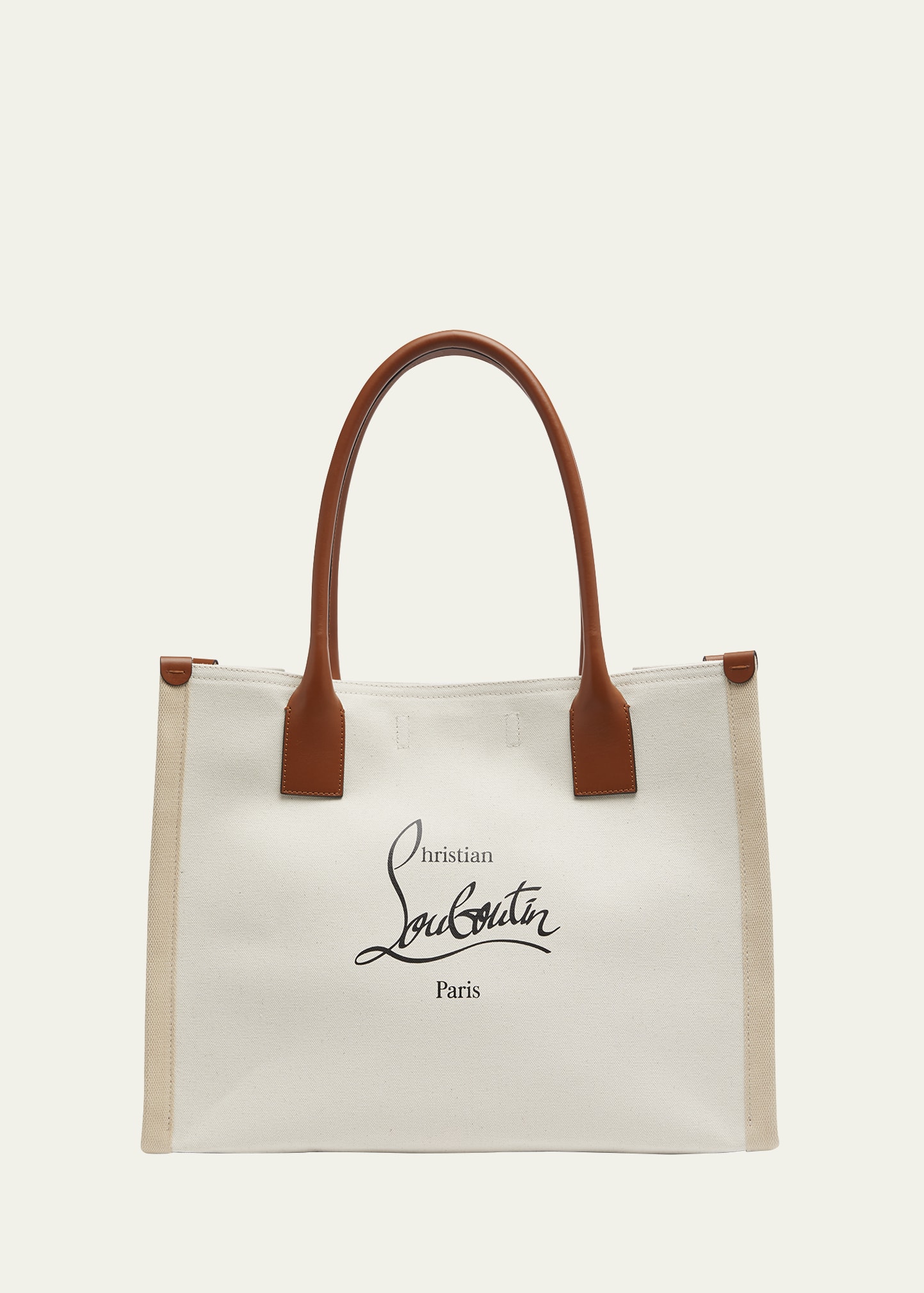 Christian Louboutin Nastroloubi Large Logo Canvas Tote Bag