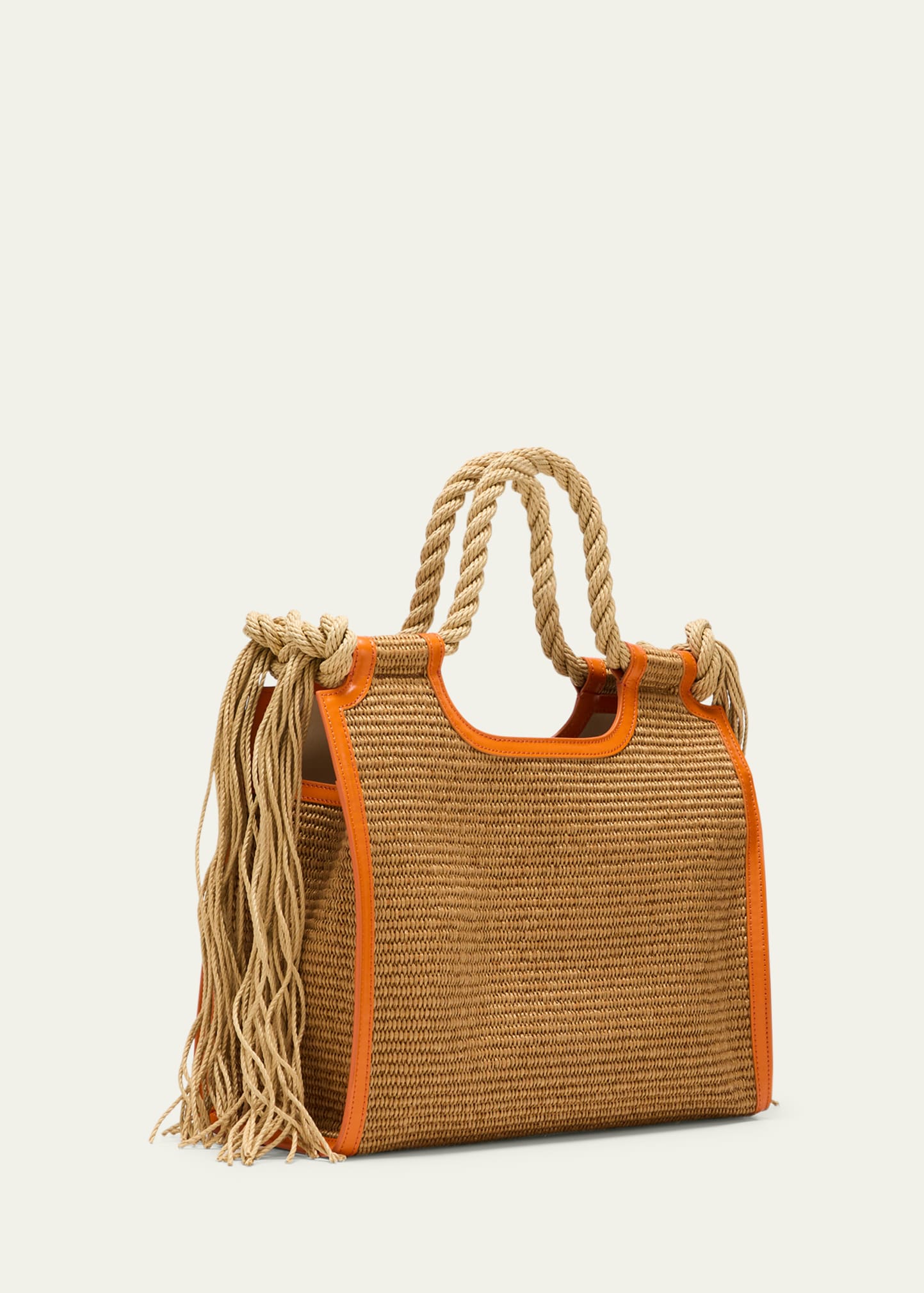Marni x No Vacancy Inn Marcel Raffia Tote Bag - Bergdorf Goodman