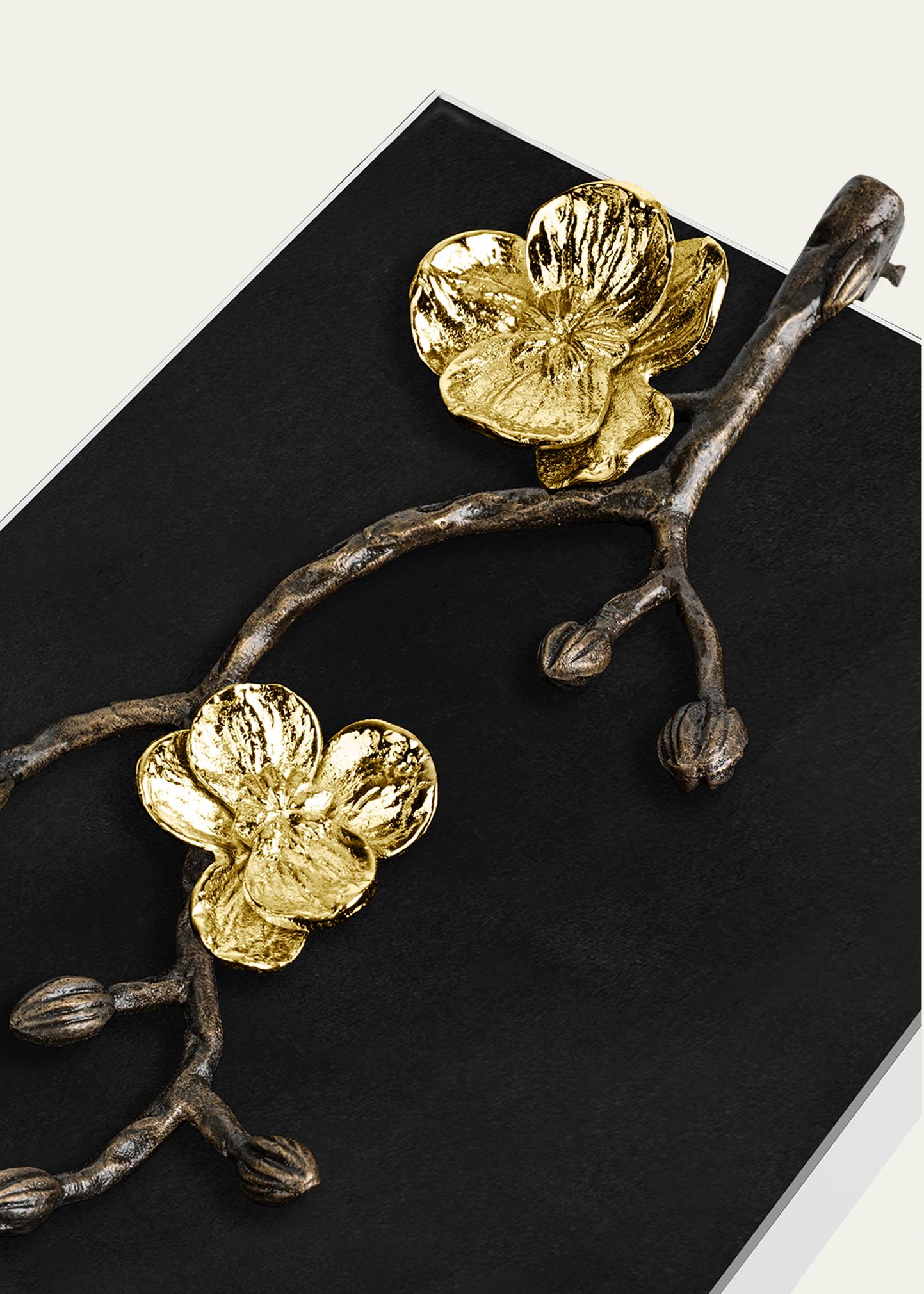 Michael Aram Gold Orchid Guest Towel Holder - Bergdorf Goodman
