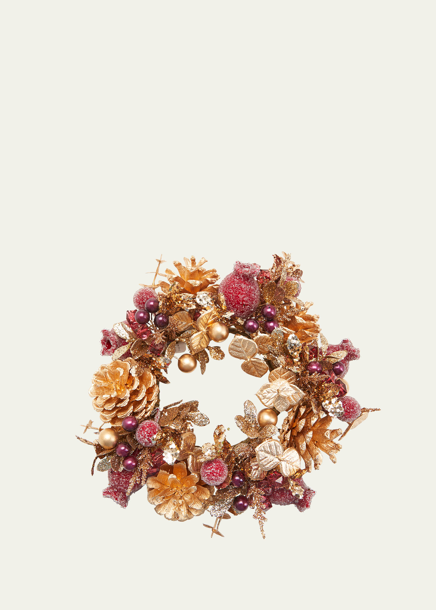 Bergdorf Elegance Wreath Candle - Salzburg Creations Bountiful Goodman