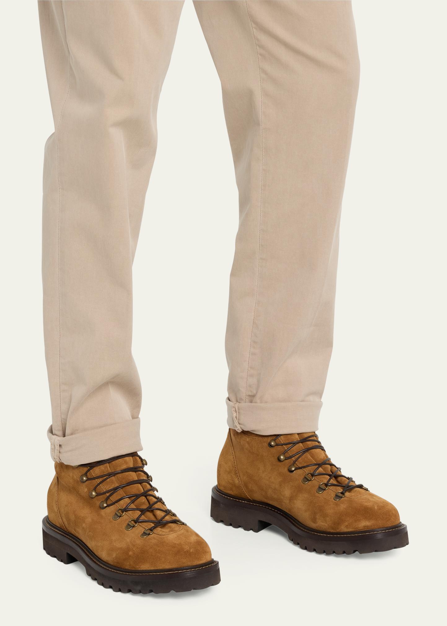 Daniele Alessandrini Suede Hike Boots DENALI HIKER BOOT – Aquatalia® main image 2