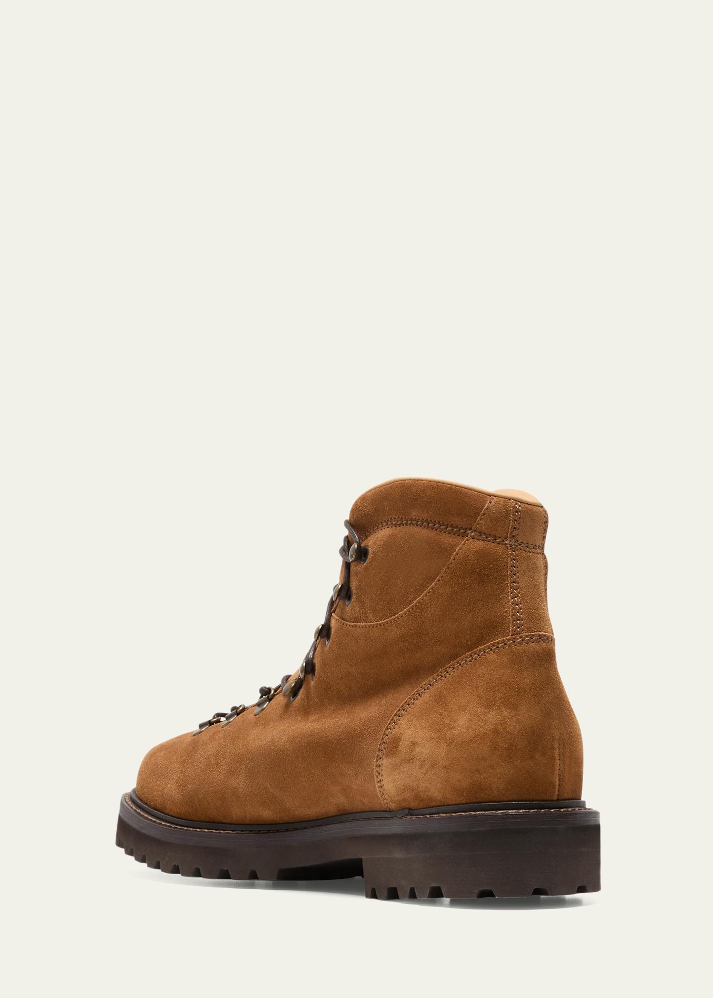 Daniele Alessandrini Suede Hike Boots DENALI HIKER BOOT – Aquatalia® main image 4