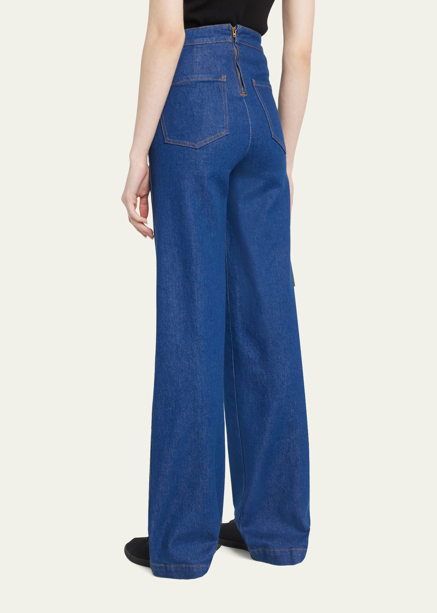 【DISCERNMENT】Lopi Snap Wide Denim DISCERNMENT (ディーサーメント) - ロピスナップワイドデニム