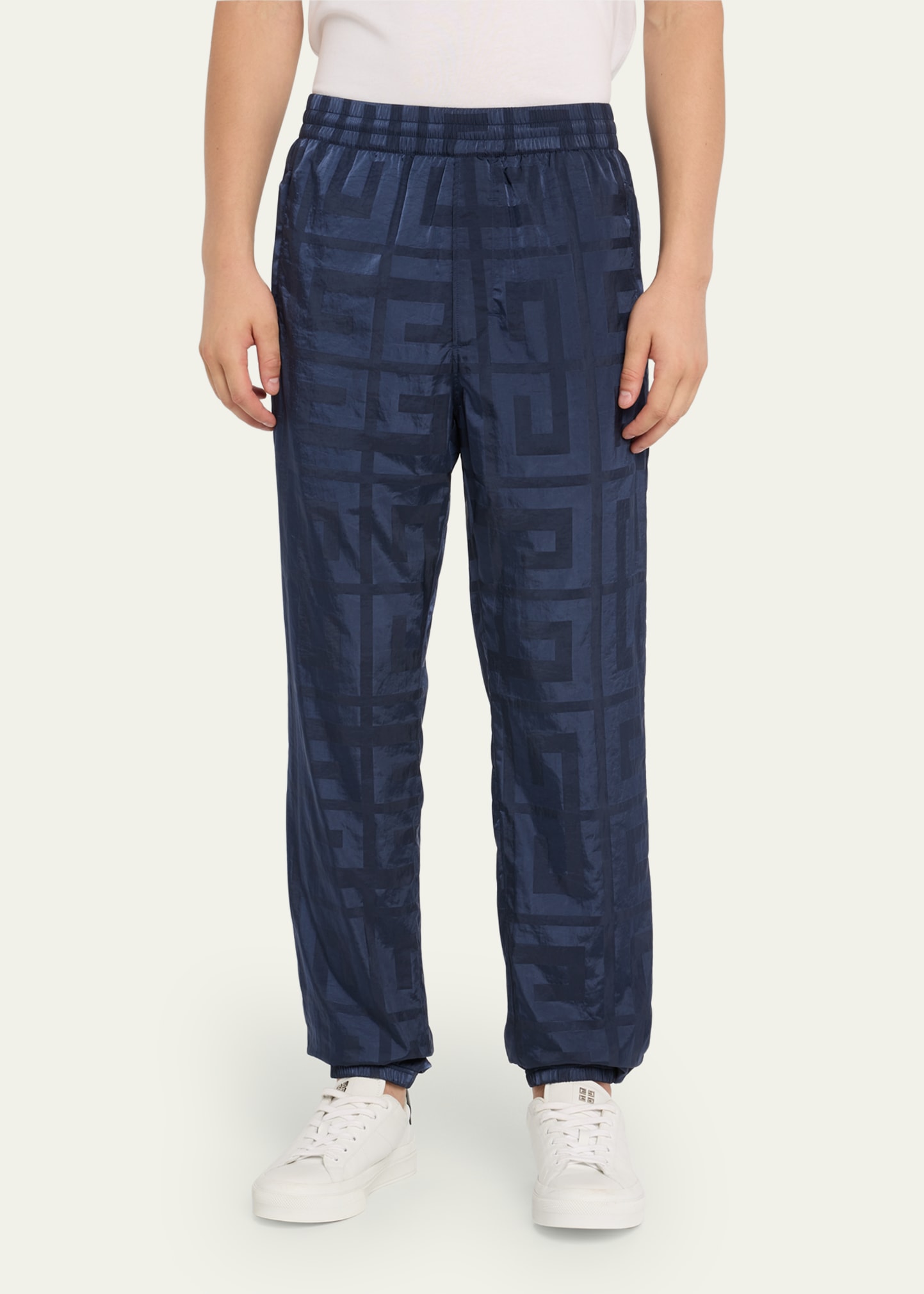 Givenchy Men's Large 4G Nylon Track Pants - Bergdorf Goodman