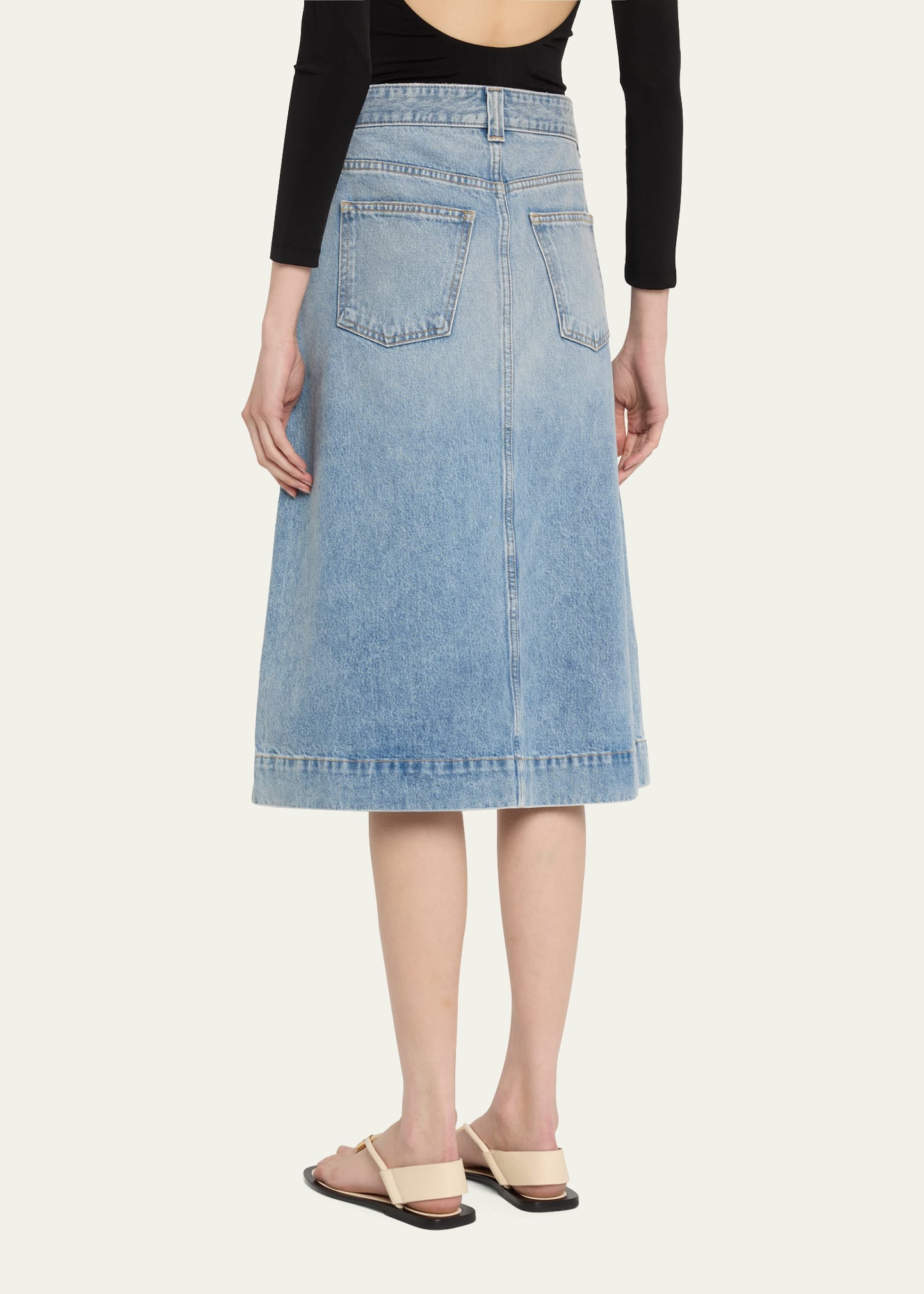 【KHAITE】charlene denim ミディ スカート bg_4576202_100664_b
