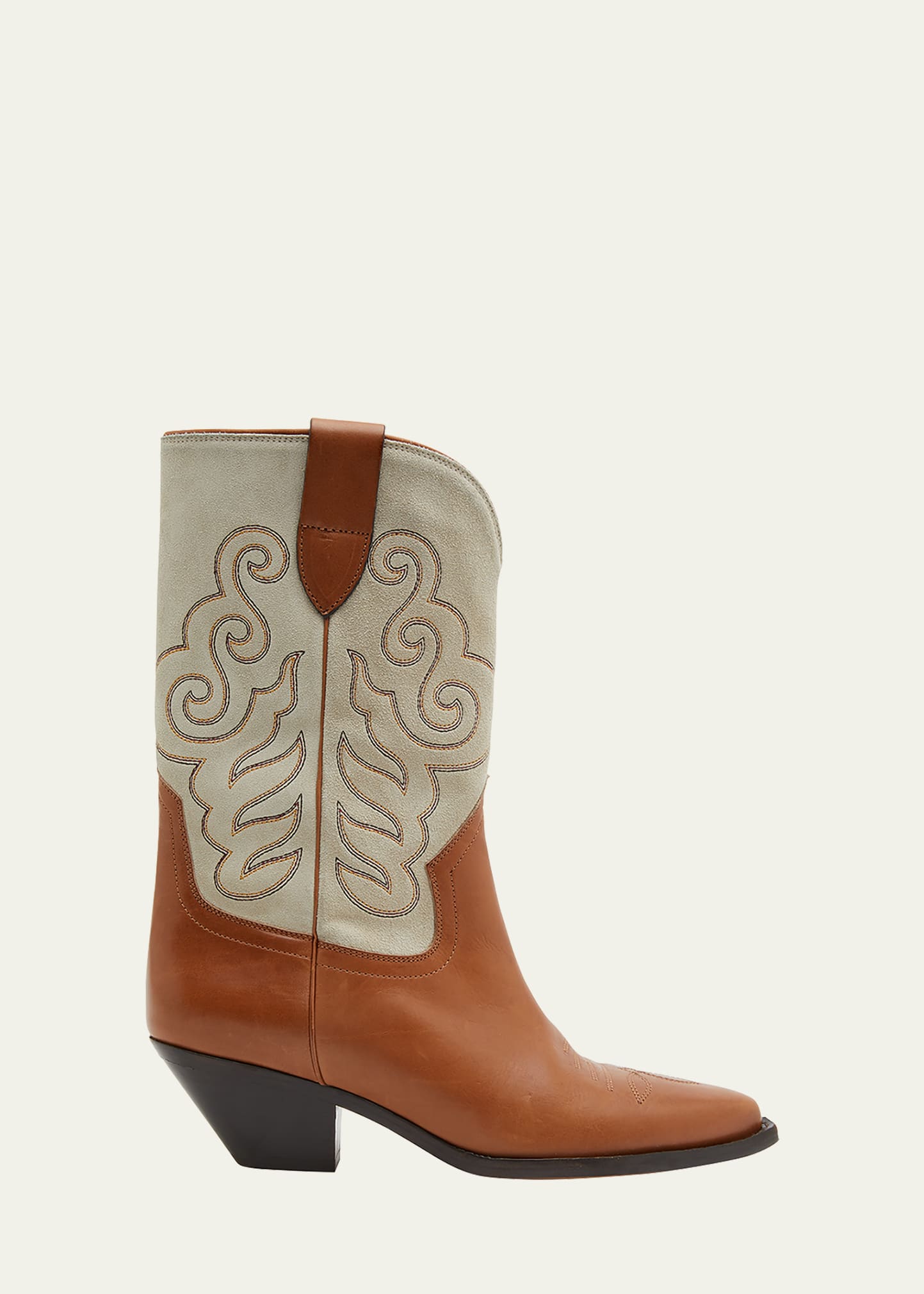 【関税&送料込】Isabel Marant Duerto Western Boots In Smooth Isabel Marant Duerto Suede Western Cowboy Boots size 37