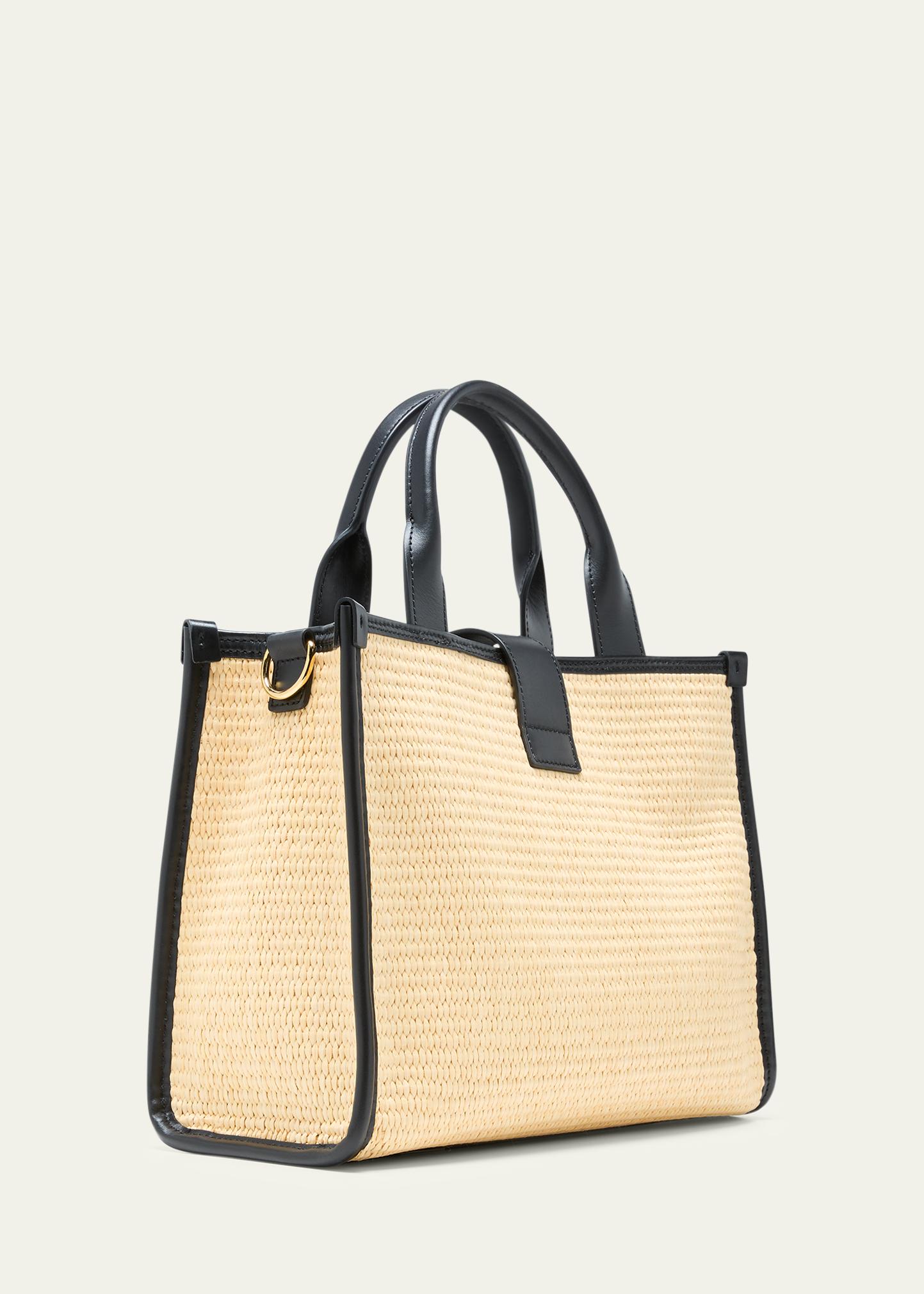 TOM FORD Tara Medium Top Handle Tote in Raffia - Bergdorf Goodman