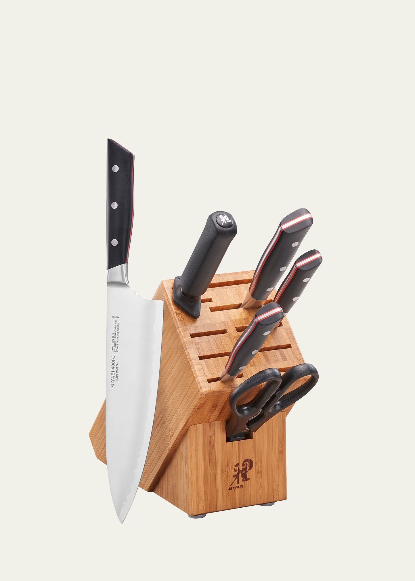 Miyabi Evolution 7-Piece Knife Block Set
