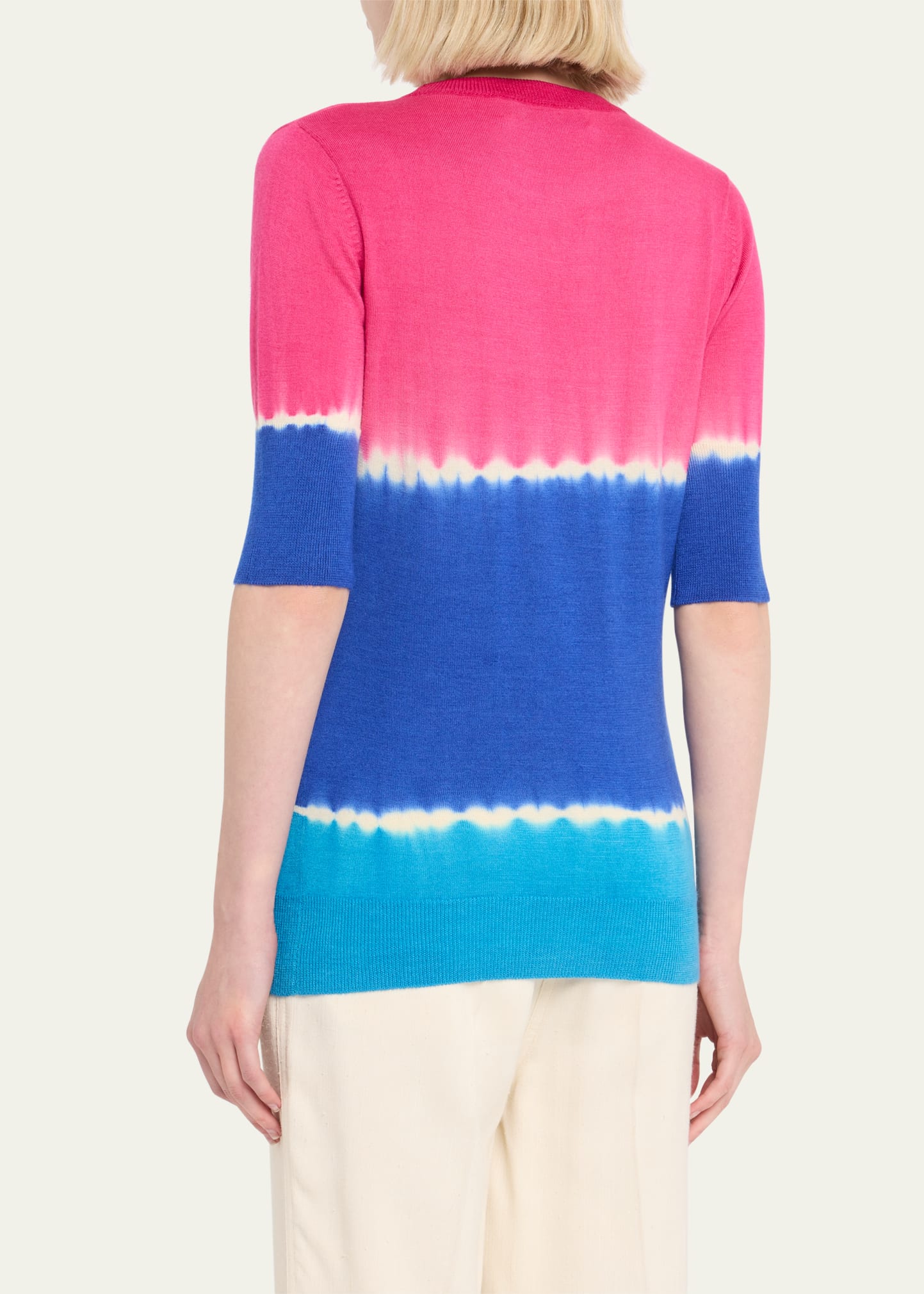 Prabal Gurung Tie Dye Wool Cashmere Sweater Big Apple Buddy