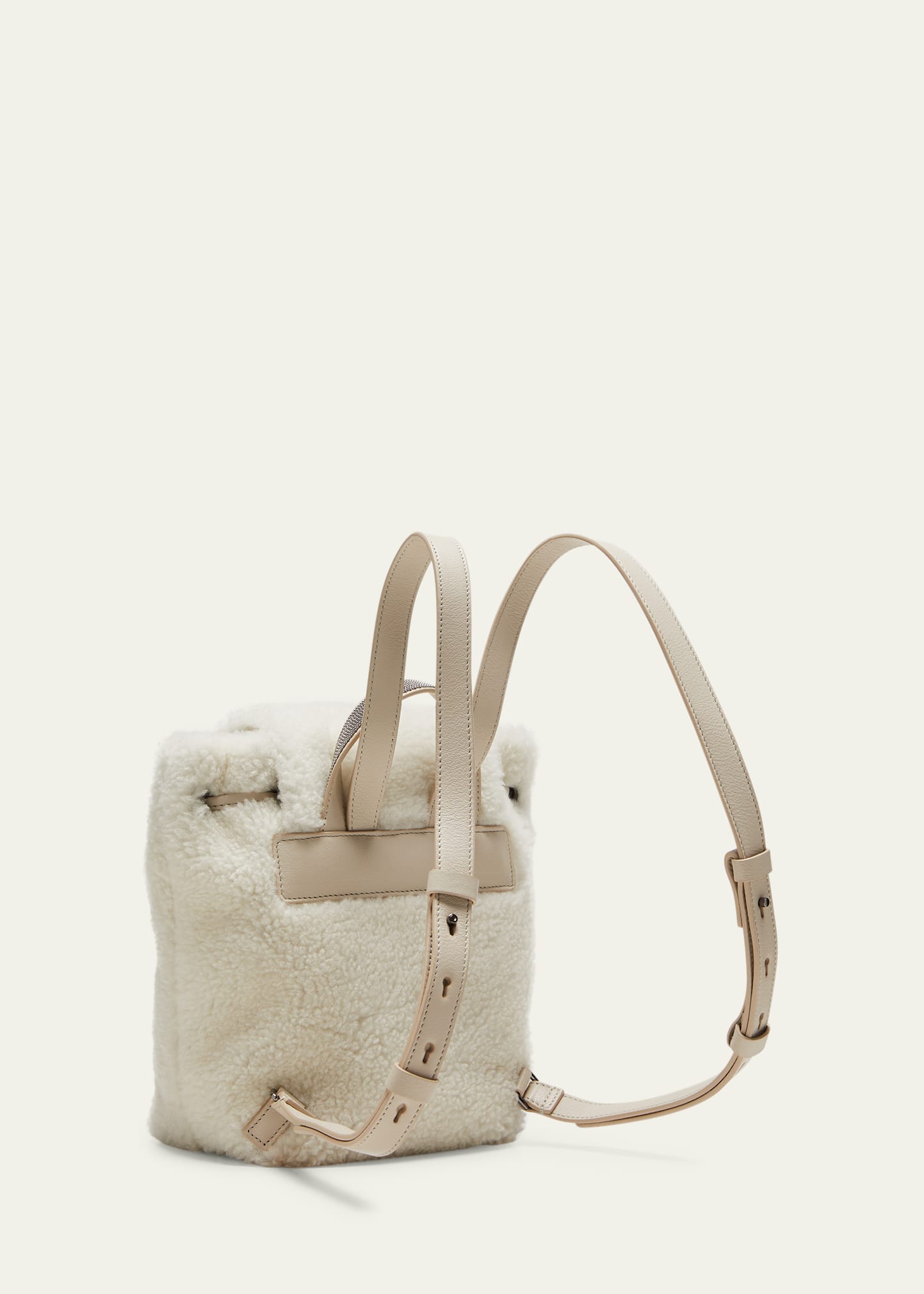 Brunello Cucinelli Mini Faux-Fur Backpack - Bergdorf Goodman