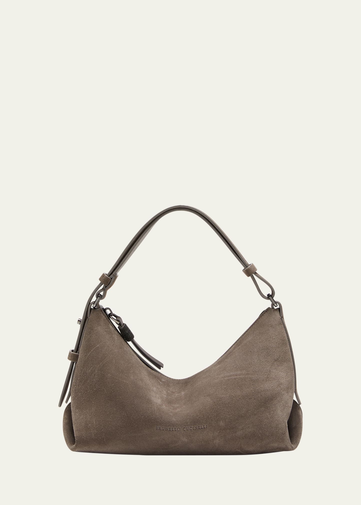 Brunello Cucinelli Monili Soft Leather Bucket Bag - Bergdorf Goodman