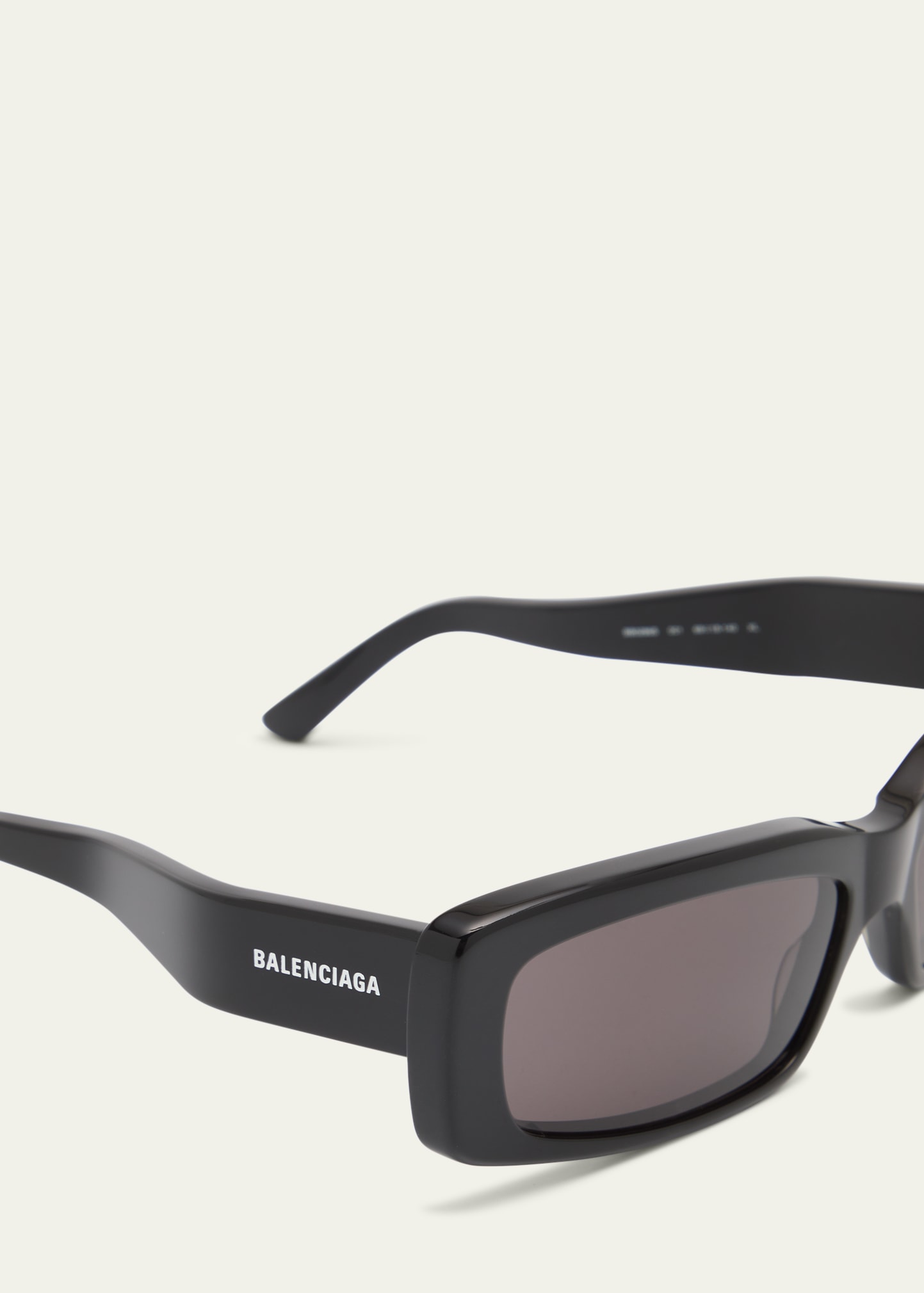 Balenciaga BB0286S Acetate Rectangle Sunglasses - Bergdorf Goodman