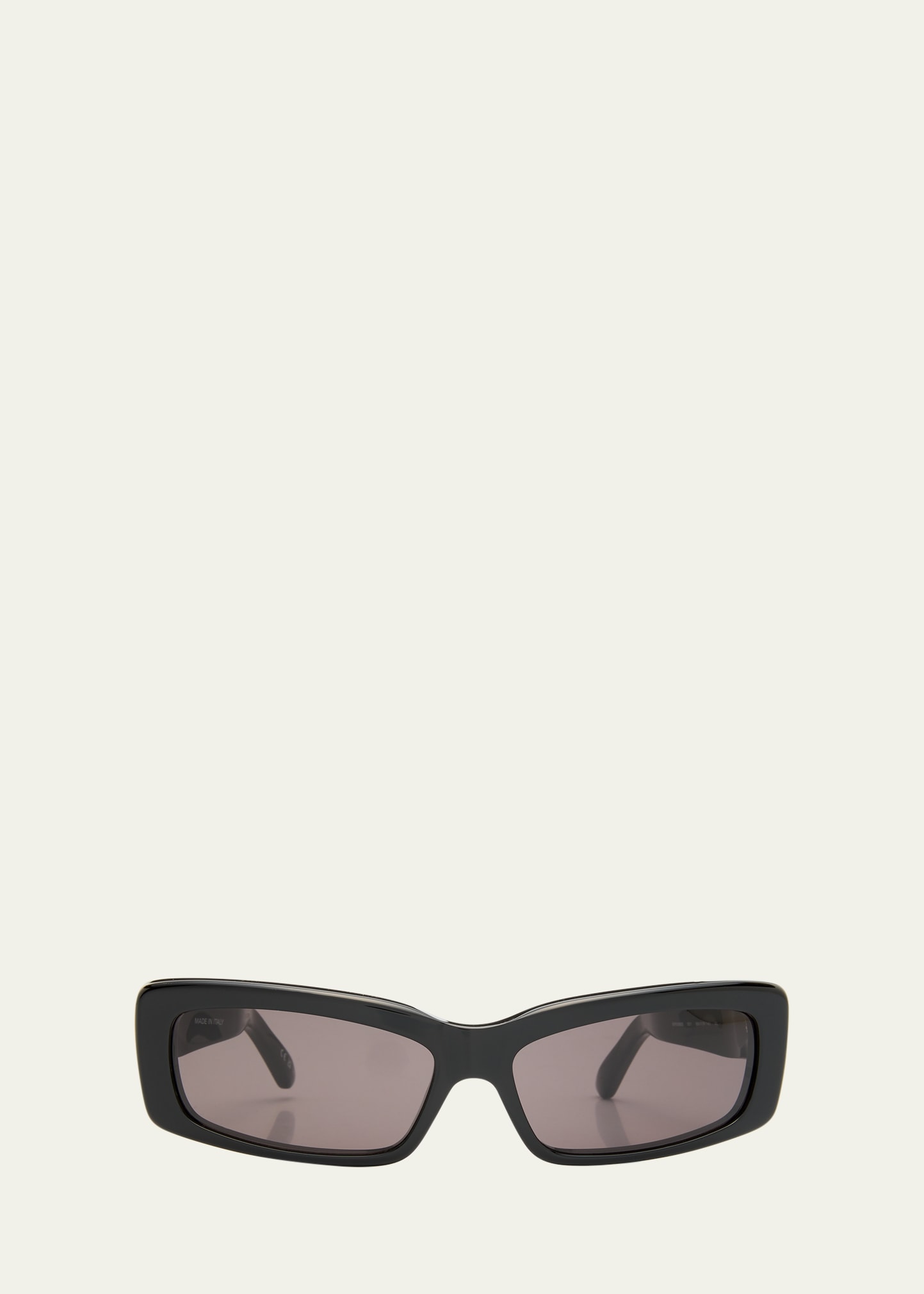 Balenciaga BB0286S Acetate Rectangle Sunglasses - Bergdorf Goodman