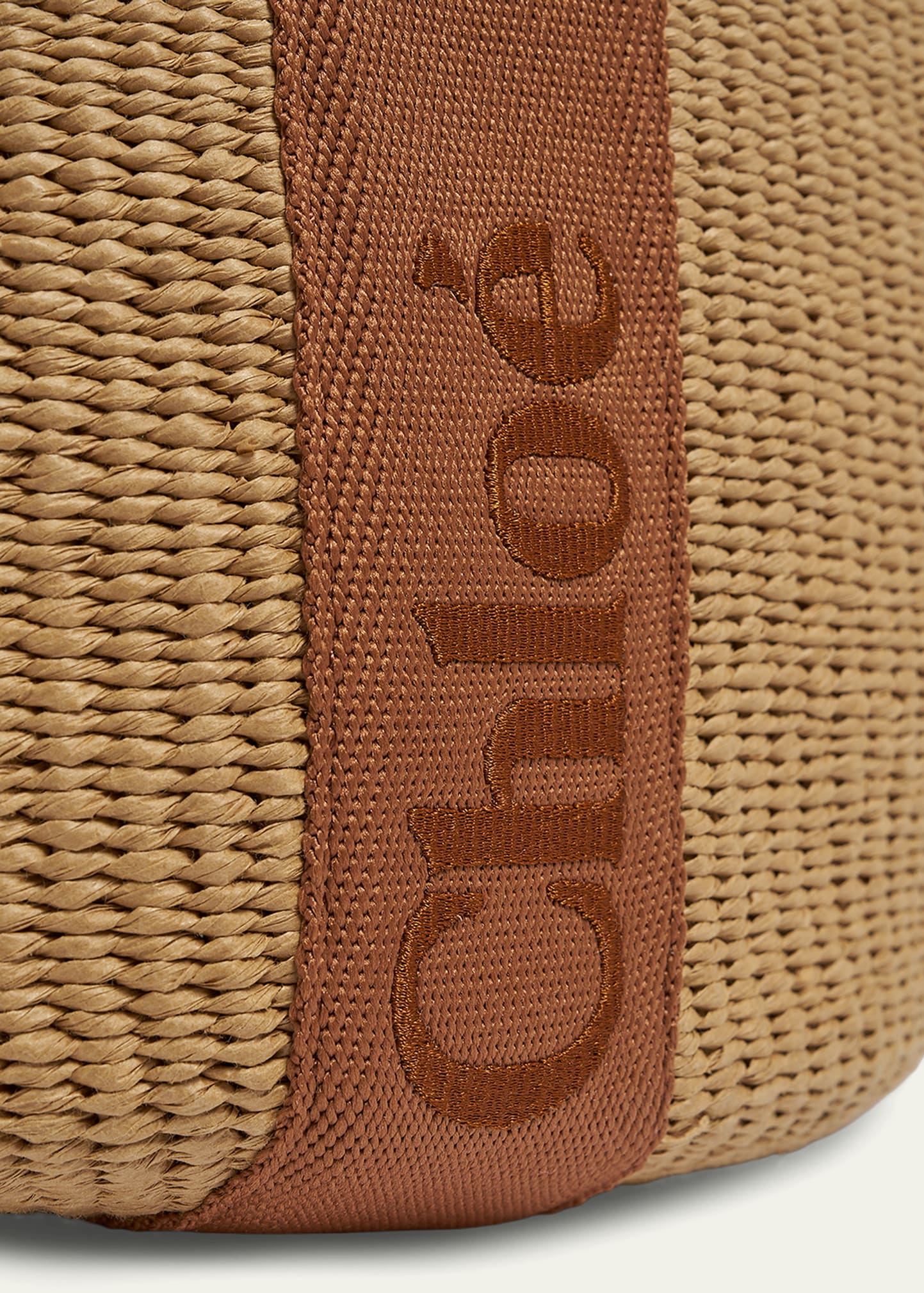 Chloe Woody Large Mifuko Basket Bag with Logo Webbing - Bergdorf