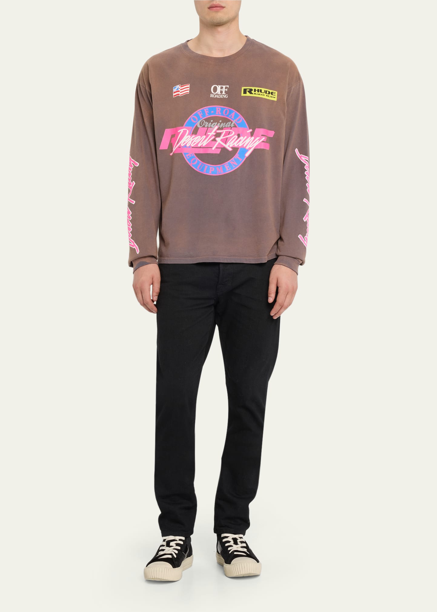 Rhude Men's Desert Racing Jersey T-Shirt - Bergdorf Goodman