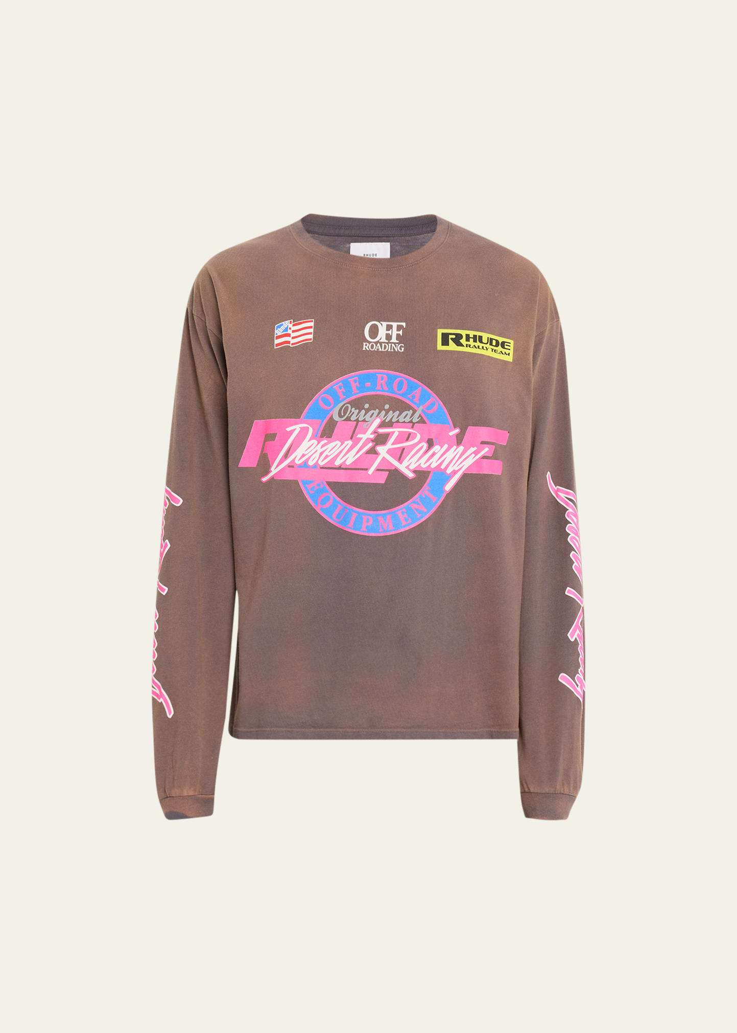 Rhude Men's Desert Racing Jersey T-Shirt - Bergdorf Goodman