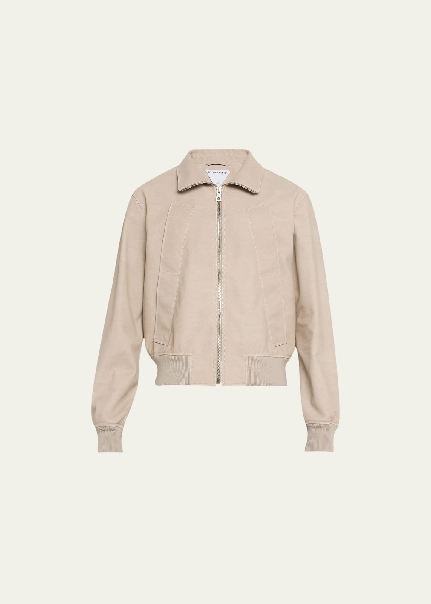 Bottega Veneta Men's Printed Nubuck Blouson Jacket Bottega Veneta Men's Printed Nubuck Blouson Jacket