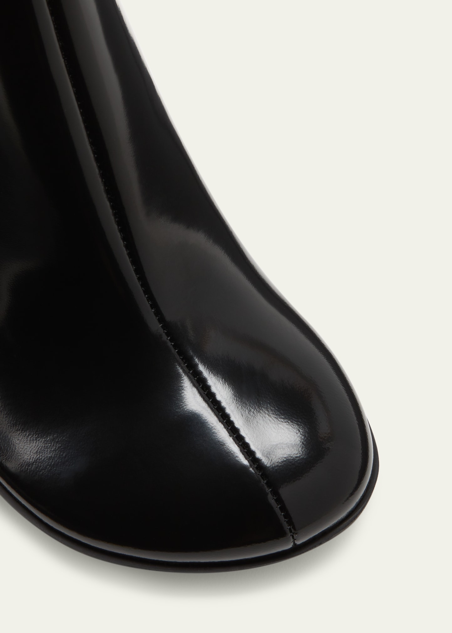 yokoBottega veneta パドルブーツ size 41 Bottega Veneta Atomic Leather Cylinder-Heel Ankle Boots