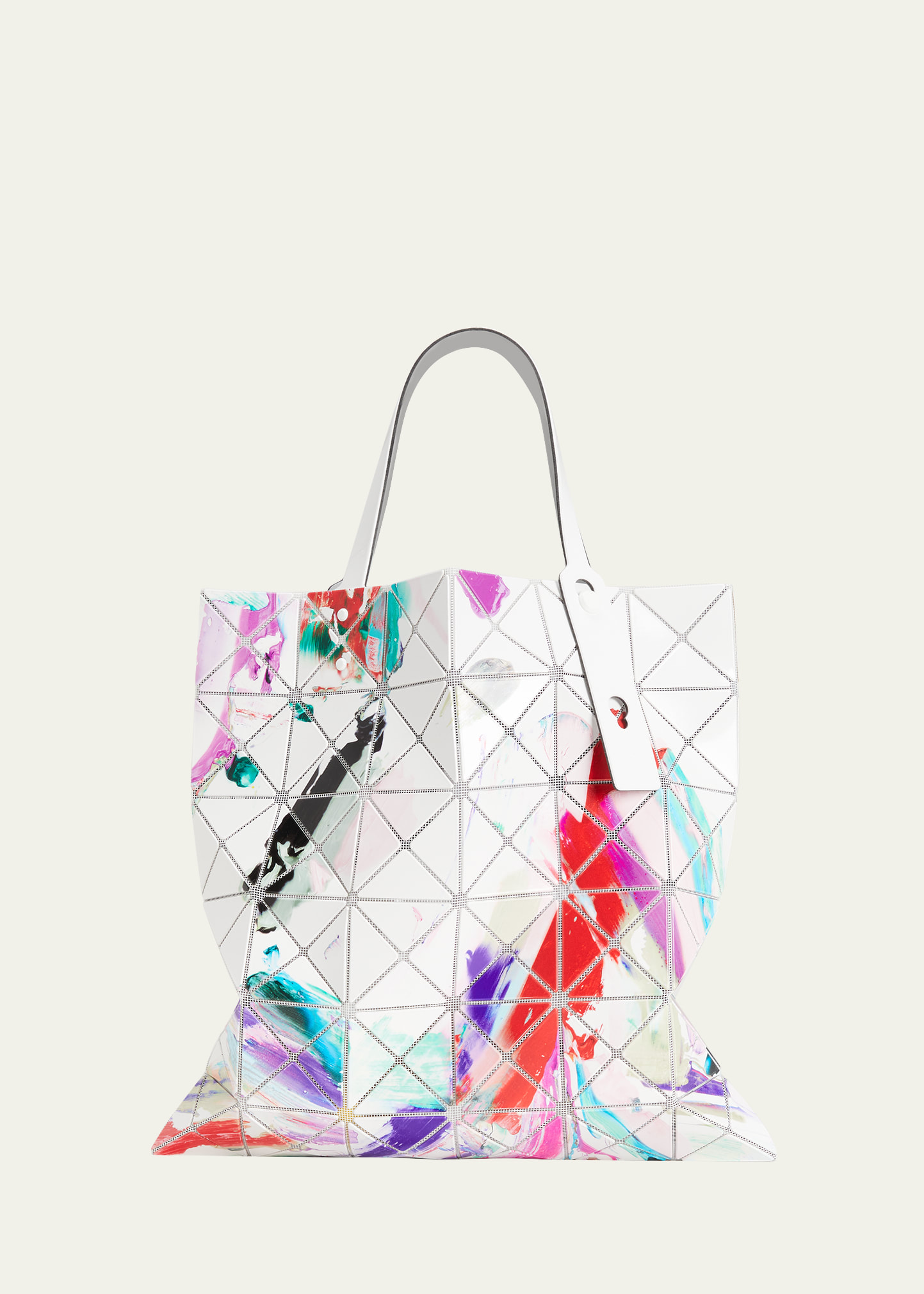 BAO BAO ISSEY MIYAKE Palette Printed Geo Tote Bag - Bergdorf Goodman