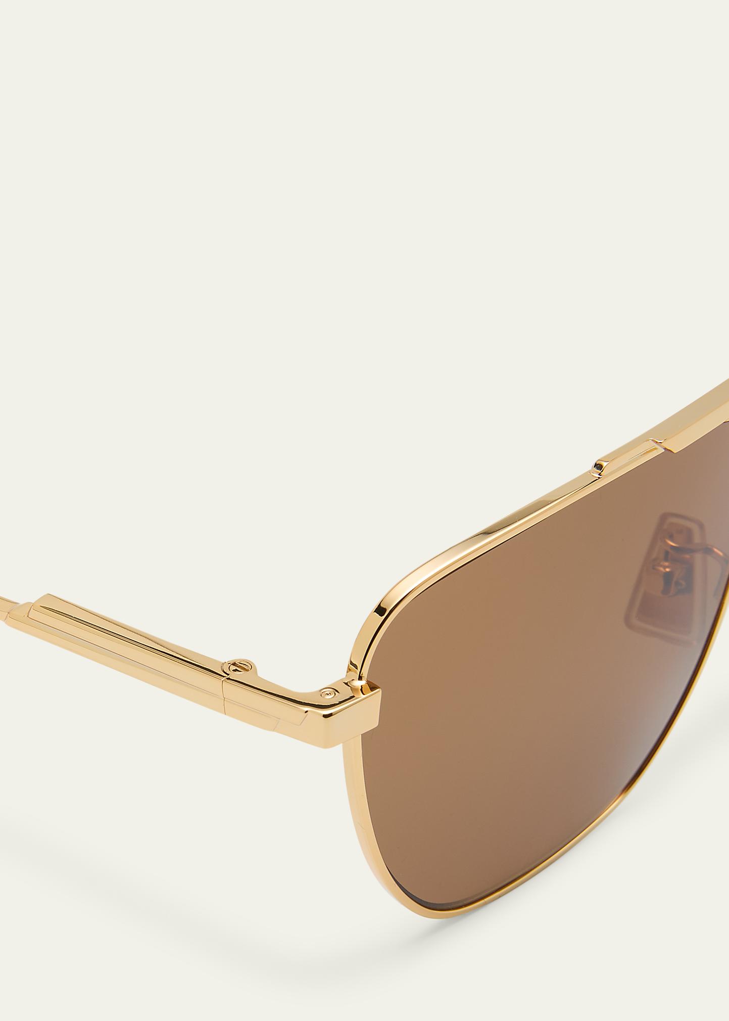 Bottega Veneta Light Ribbon Navigator Metal Aviator  display picture 2