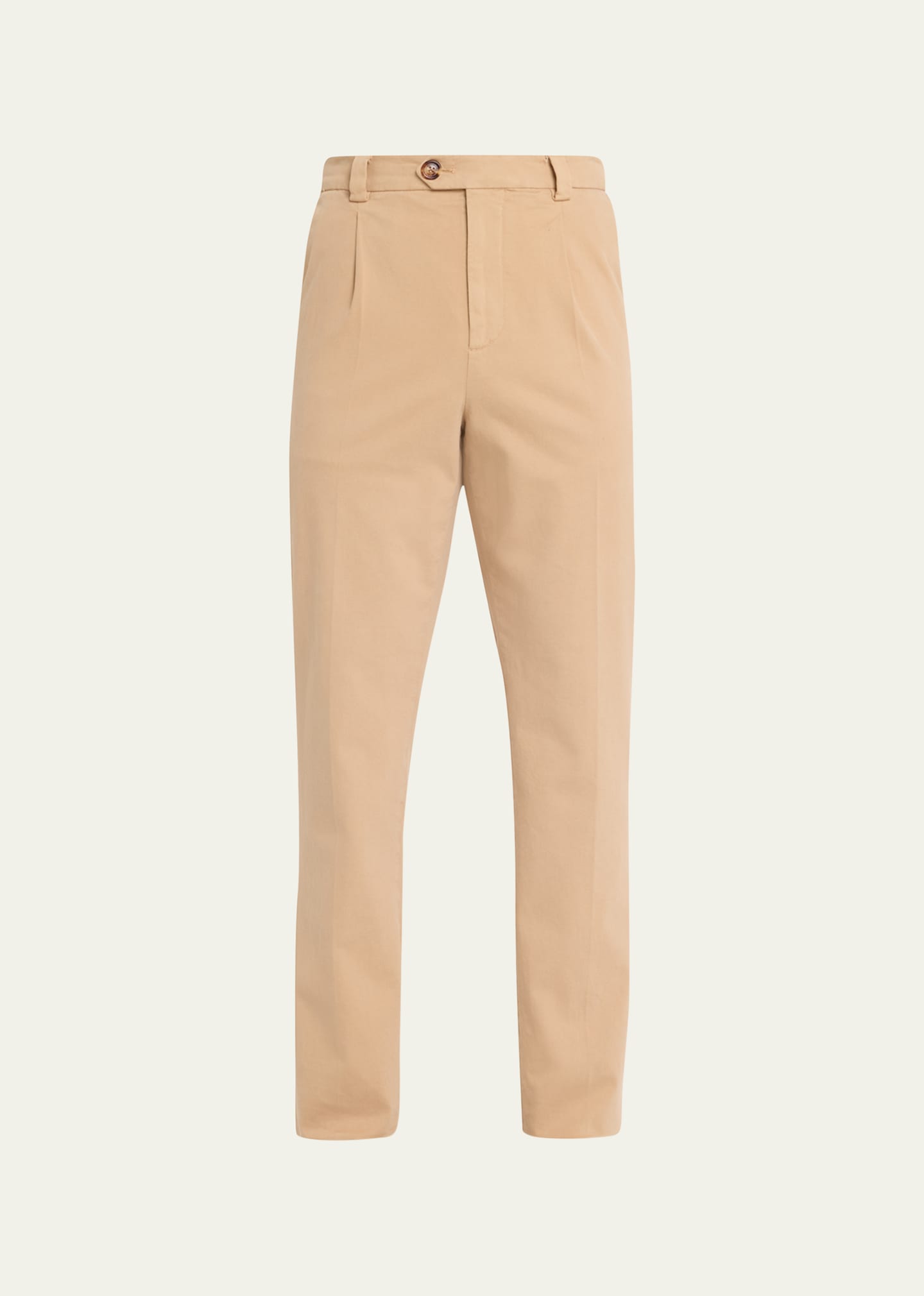 Menswear  Nylon Pintuck Pants, Stone