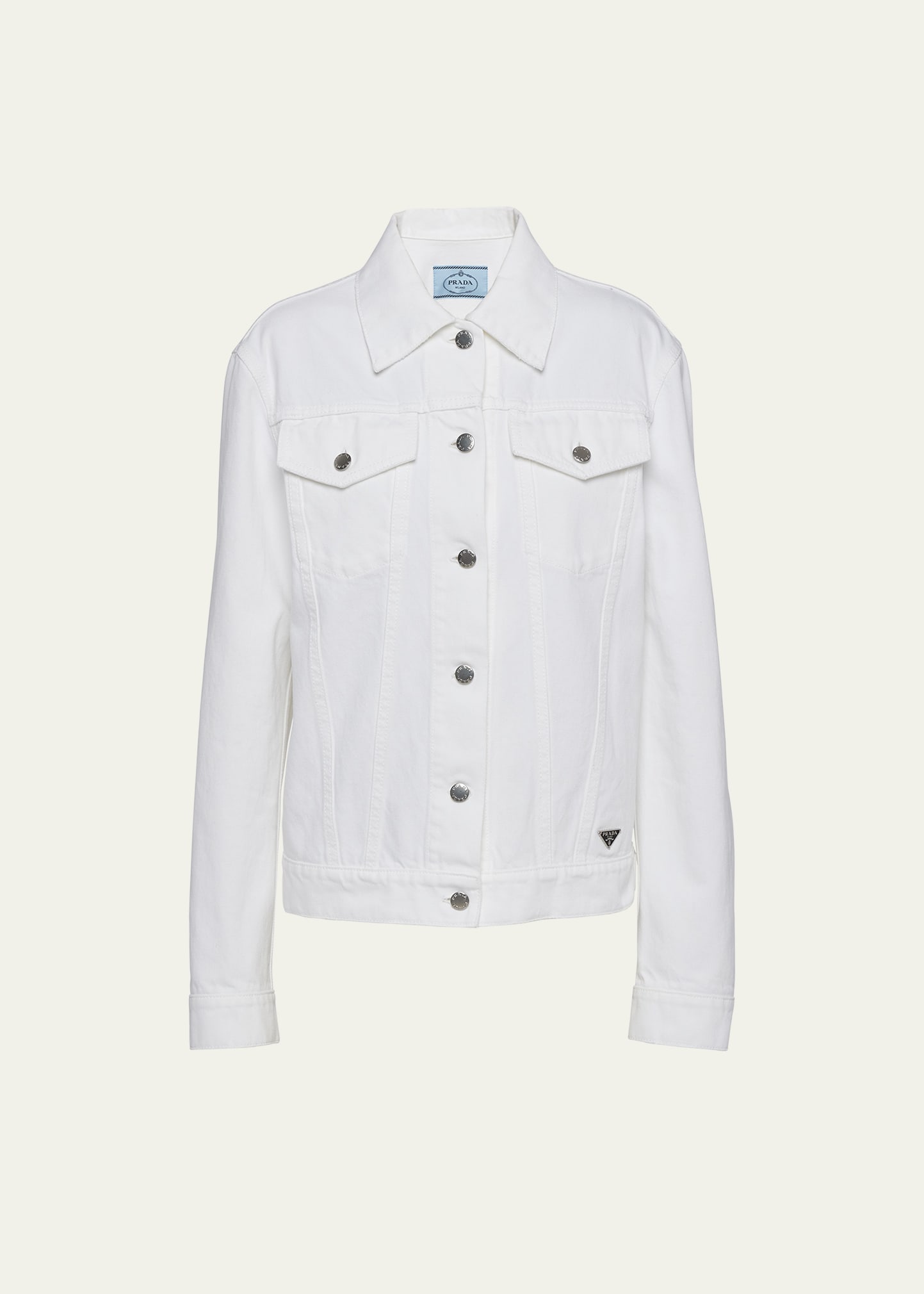 Prada jean jacket sales
