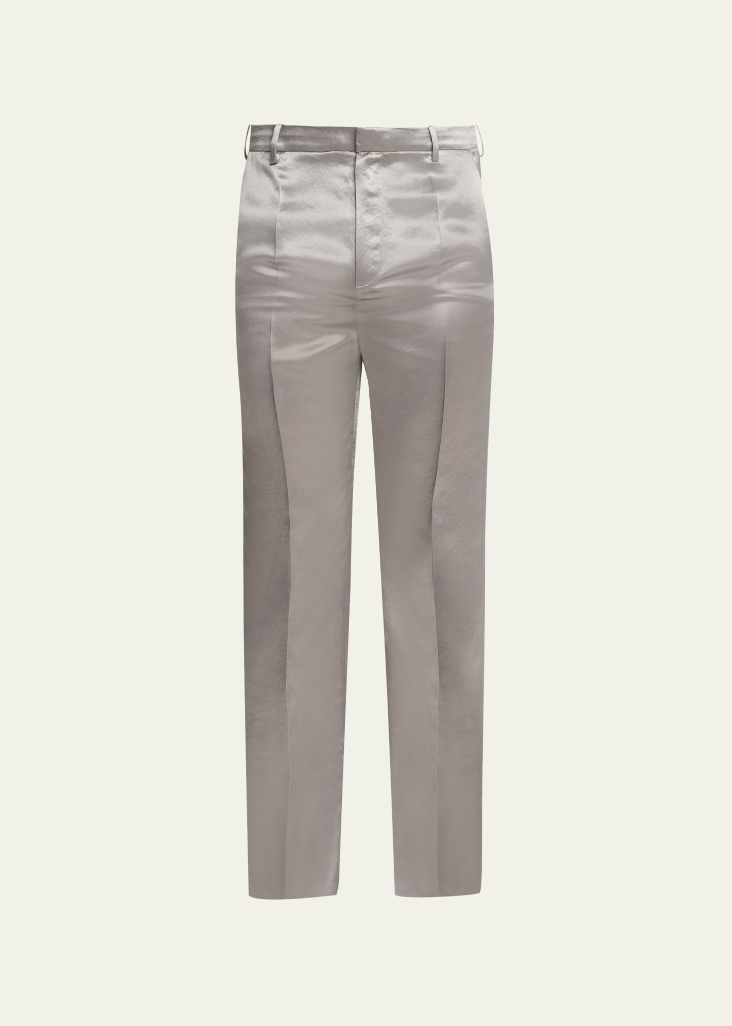 Loewe Men's Satin Straight-Leg Pants - Bergdorf Goodman