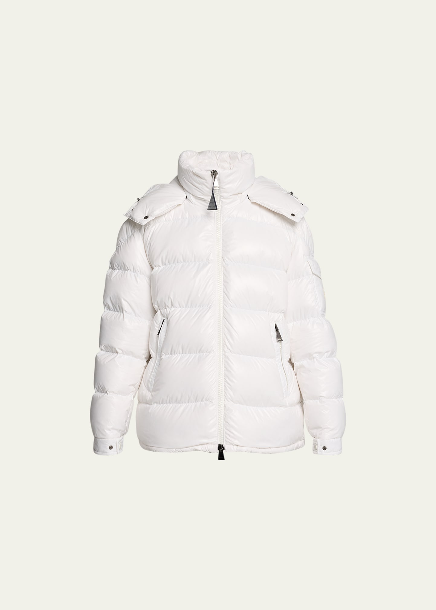 Moncler Maire Shiny Puffer Jacket with Removable Hood - Bergdorf
