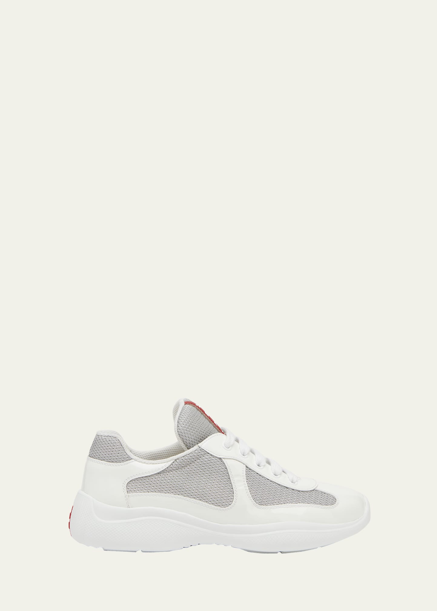 Prada America s Cup Vernice Patent Runner Sneakers Bergdorf Goodman