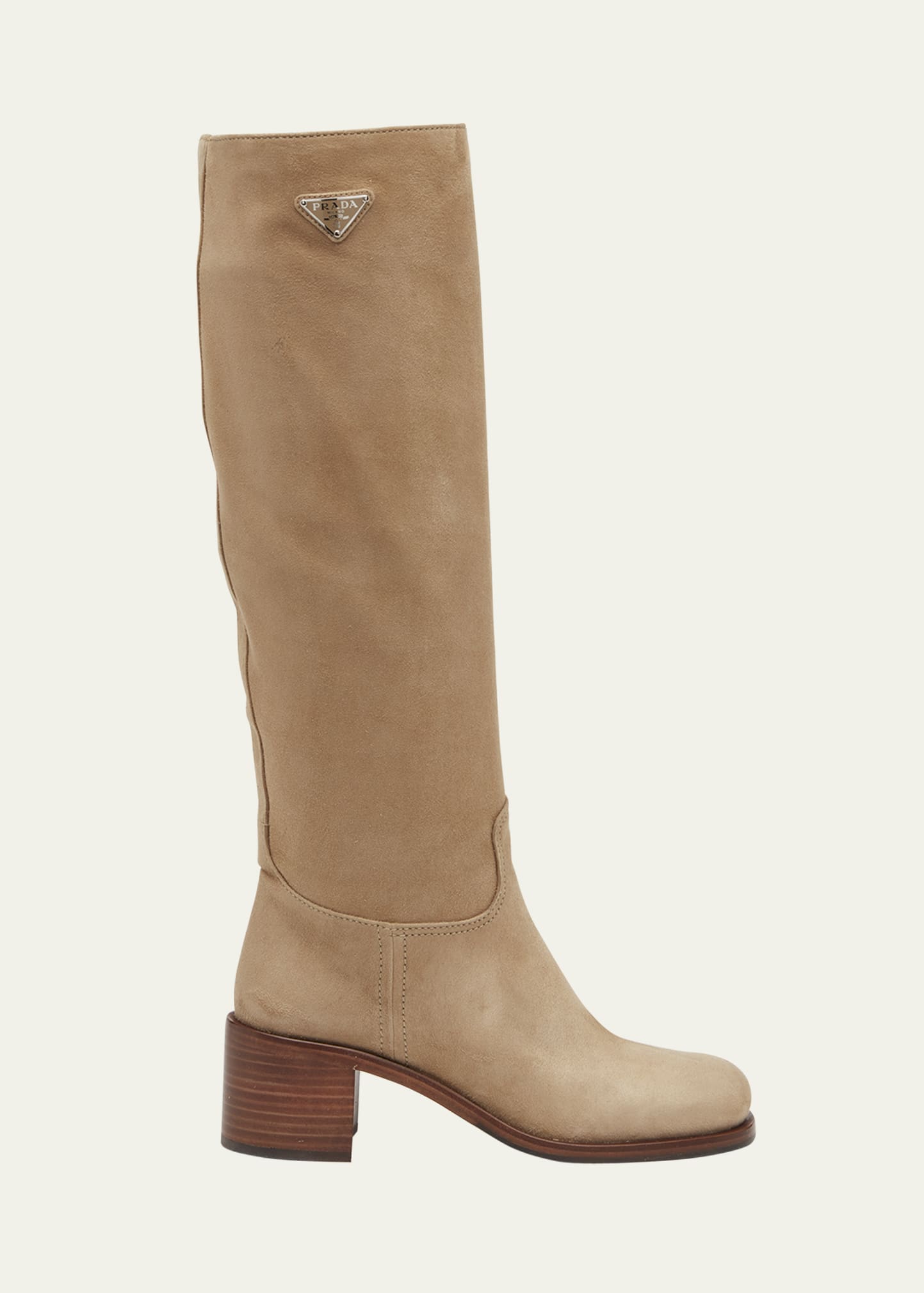 Prada cheap suede booties