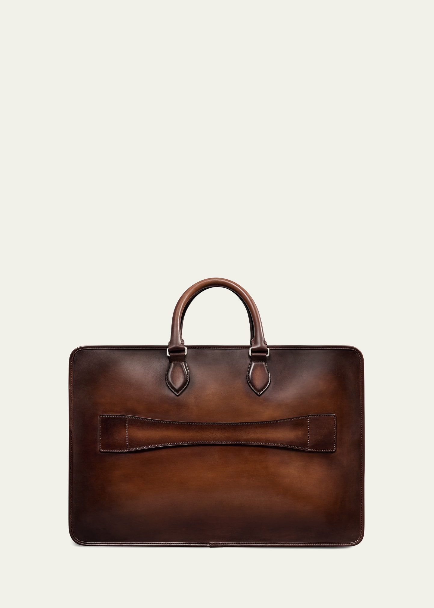 Berluti Men's 3 Nuits Neo Leather Briefcase - Bergdorf Goodman