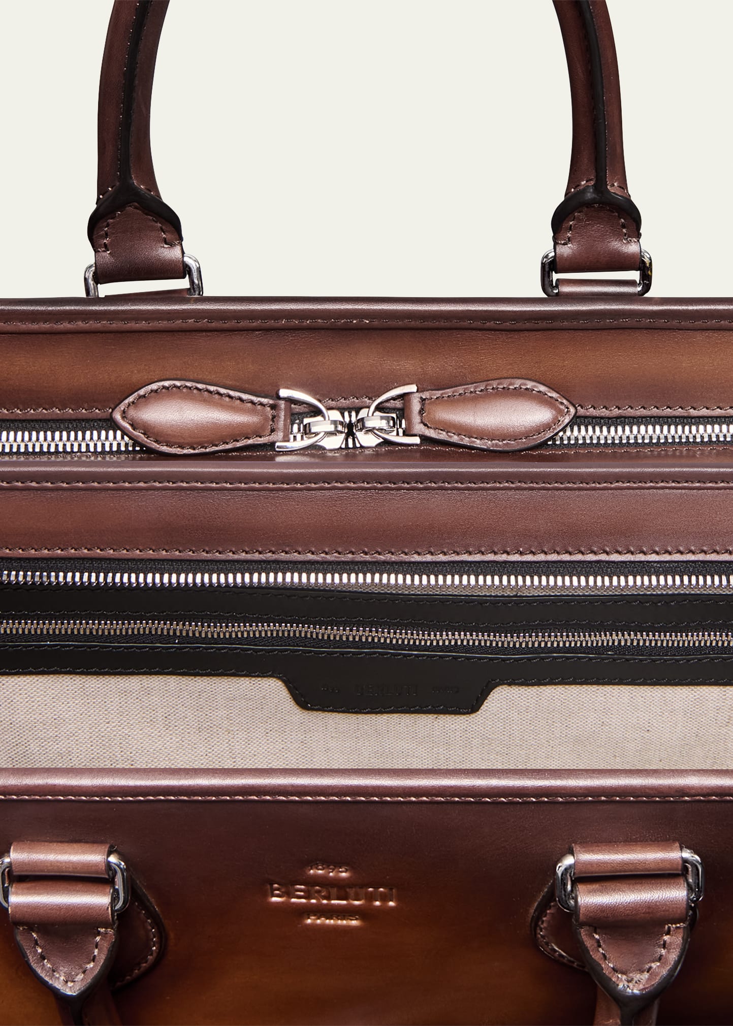 Berluti Men's 3 Nuits Neo Leather Briefcase - Bergdorf Goodman