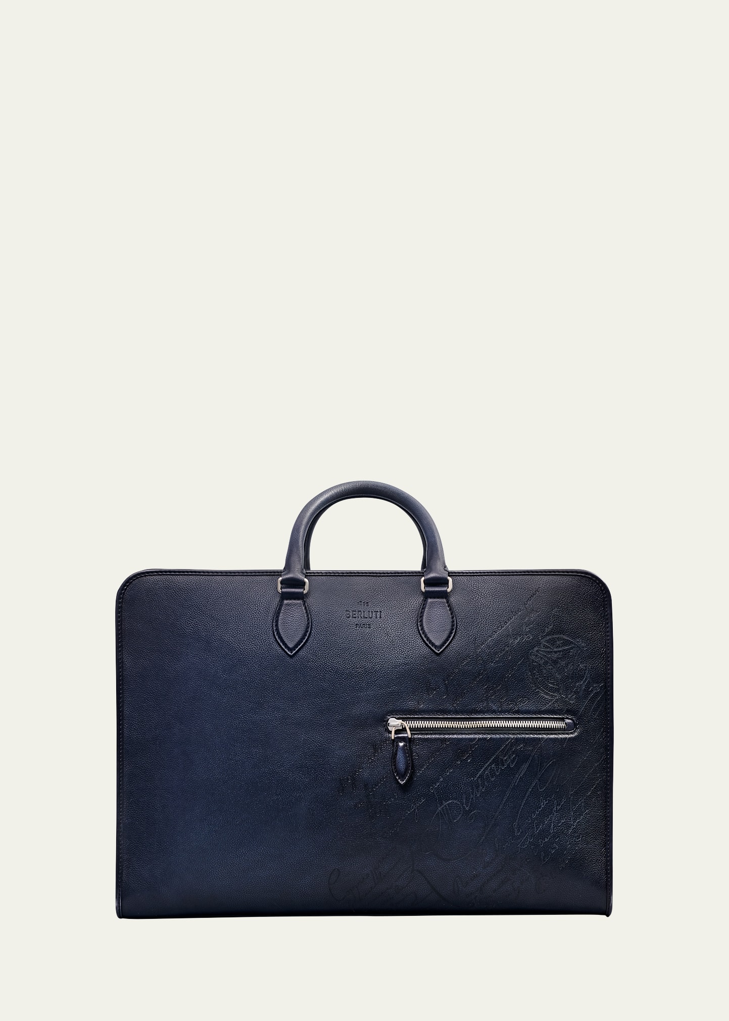 Overnight Scritto Leather Travel Bag