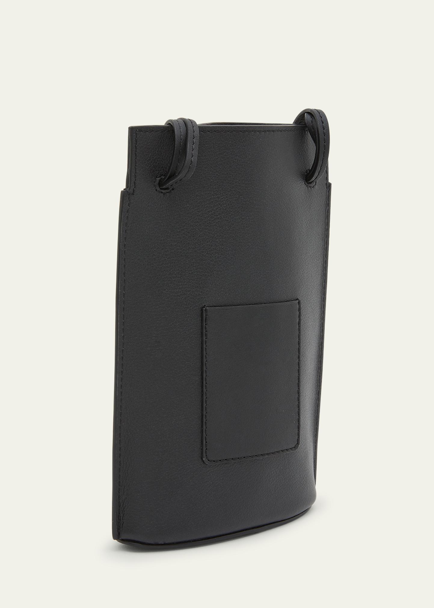 LOEWE Dice Pocket in Leather with Strap - Bergdorf Goodman